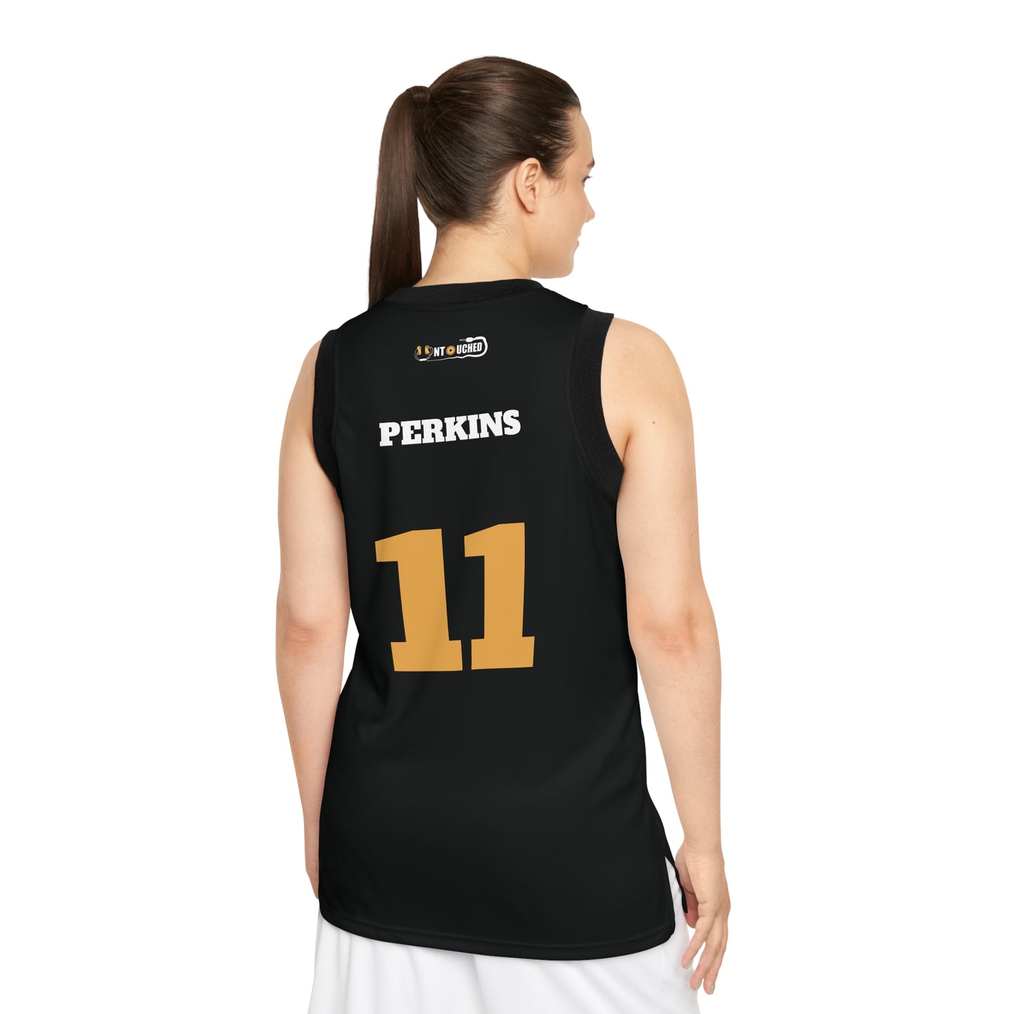 Black Electric City LightWork Basketball Jersey