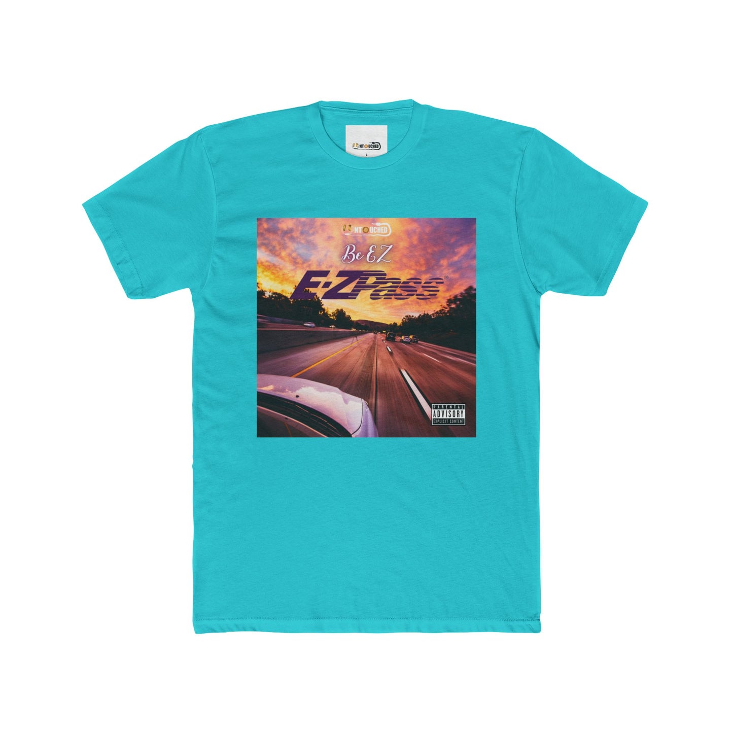 Cover Art Collection Unisex Cotton Crew Tee - 'EZ Pass' Graphic T-Shirt