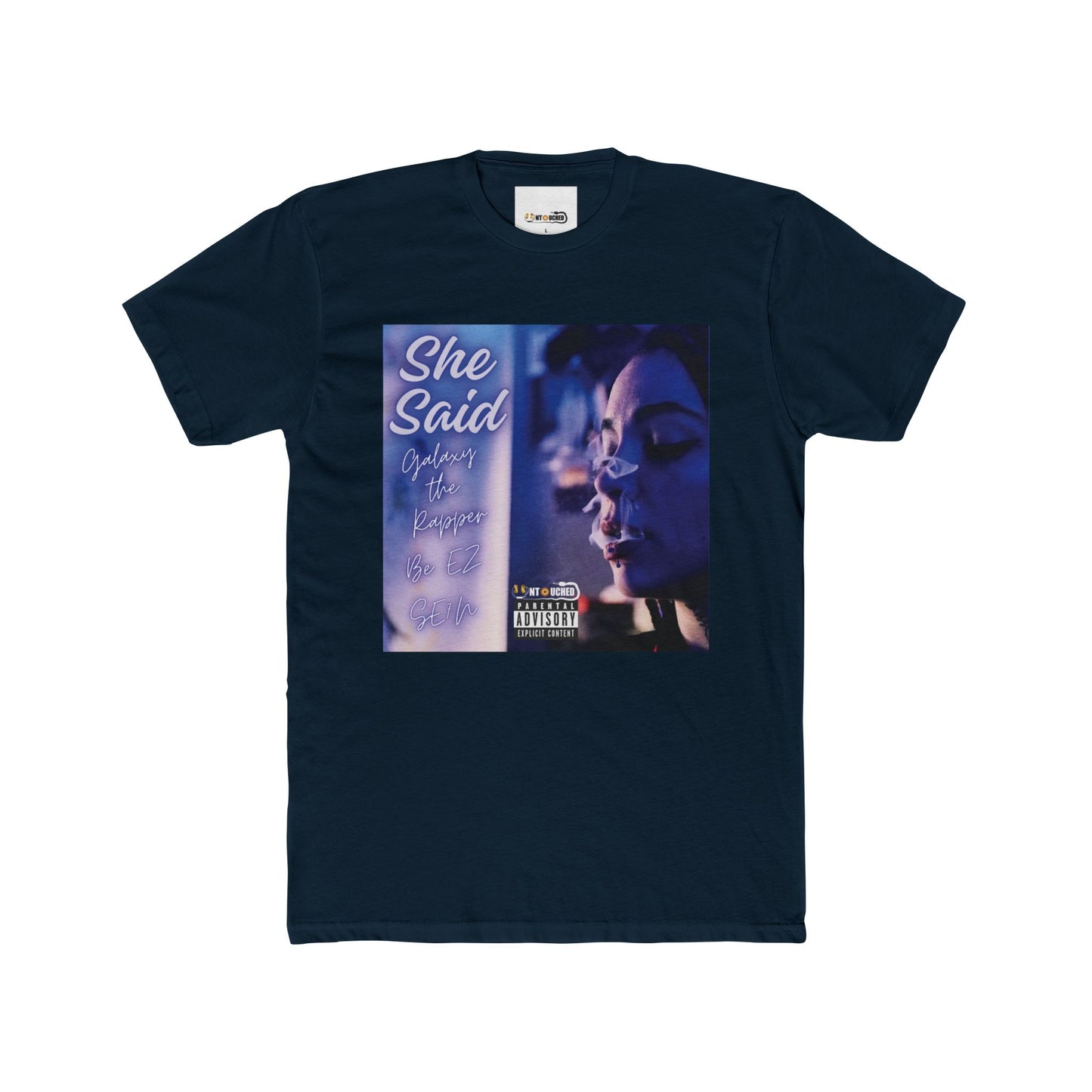 Cover Art Collection Unisex Cotton Crew Tee - 'She Said' Graphic T-Shirt