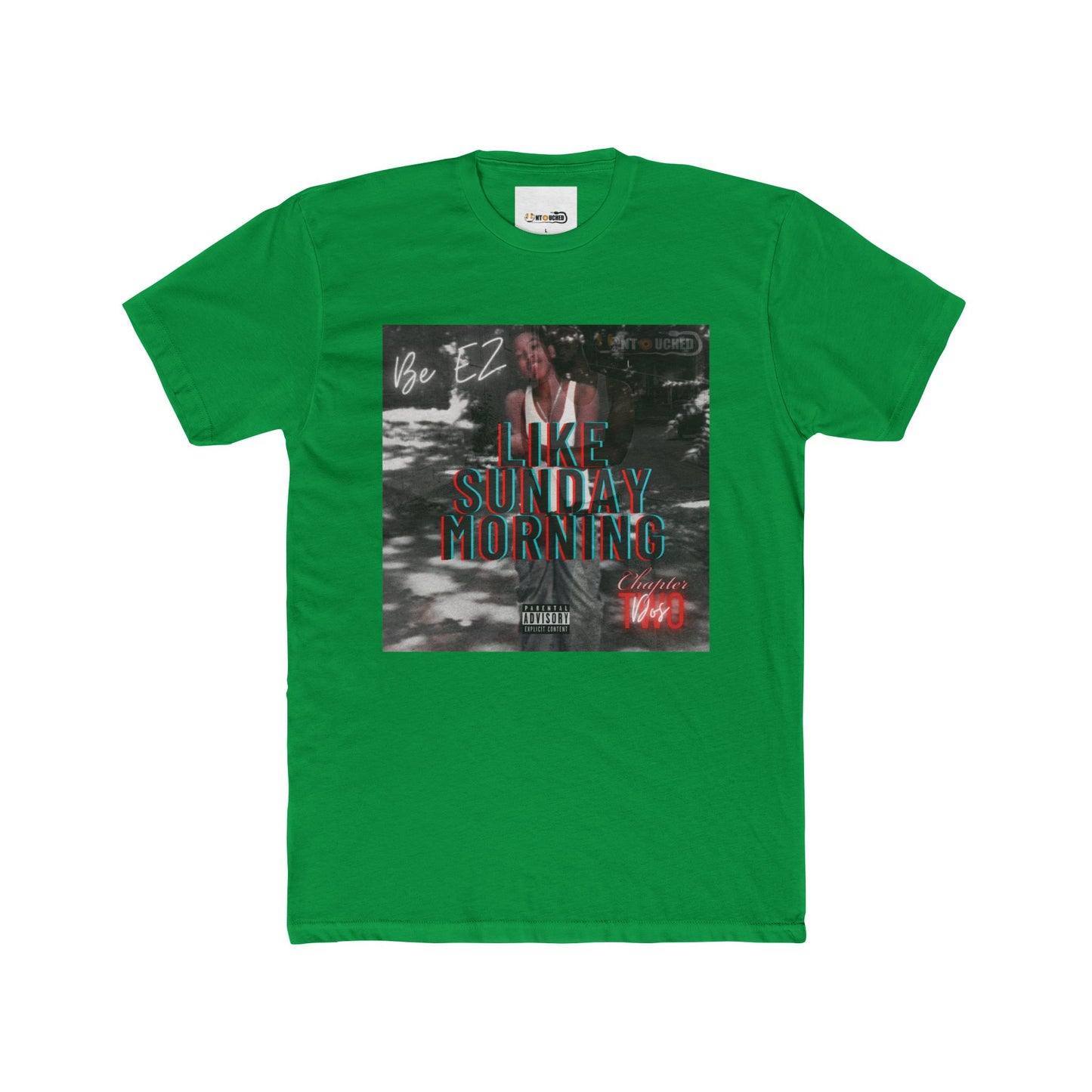 Cover Art Collection Unisex Cotton Crew Tee - 'Like Sunday Morning Part 2' Graphic T-Shirt