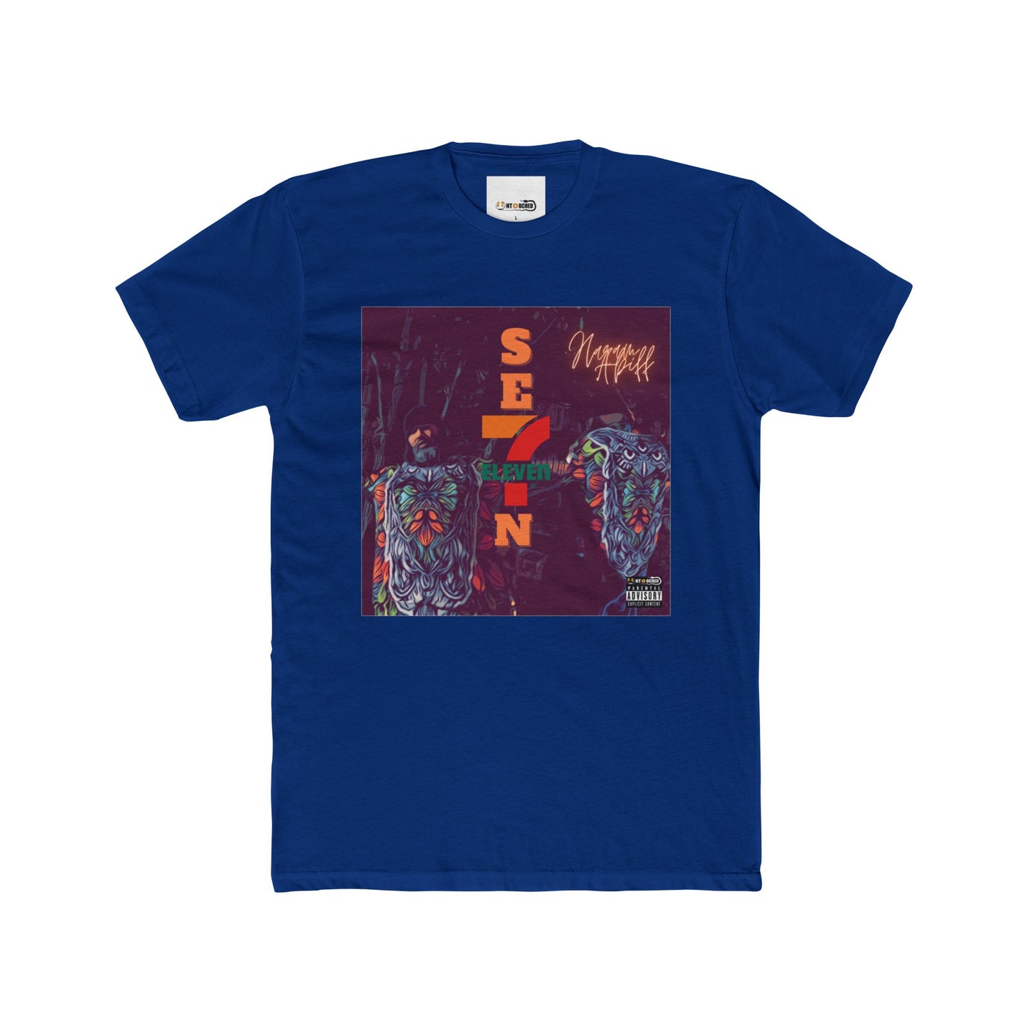 Cover Art Collection Unisex Cotton Crew Tee - '7 Eleven' Graphic T-Shirt