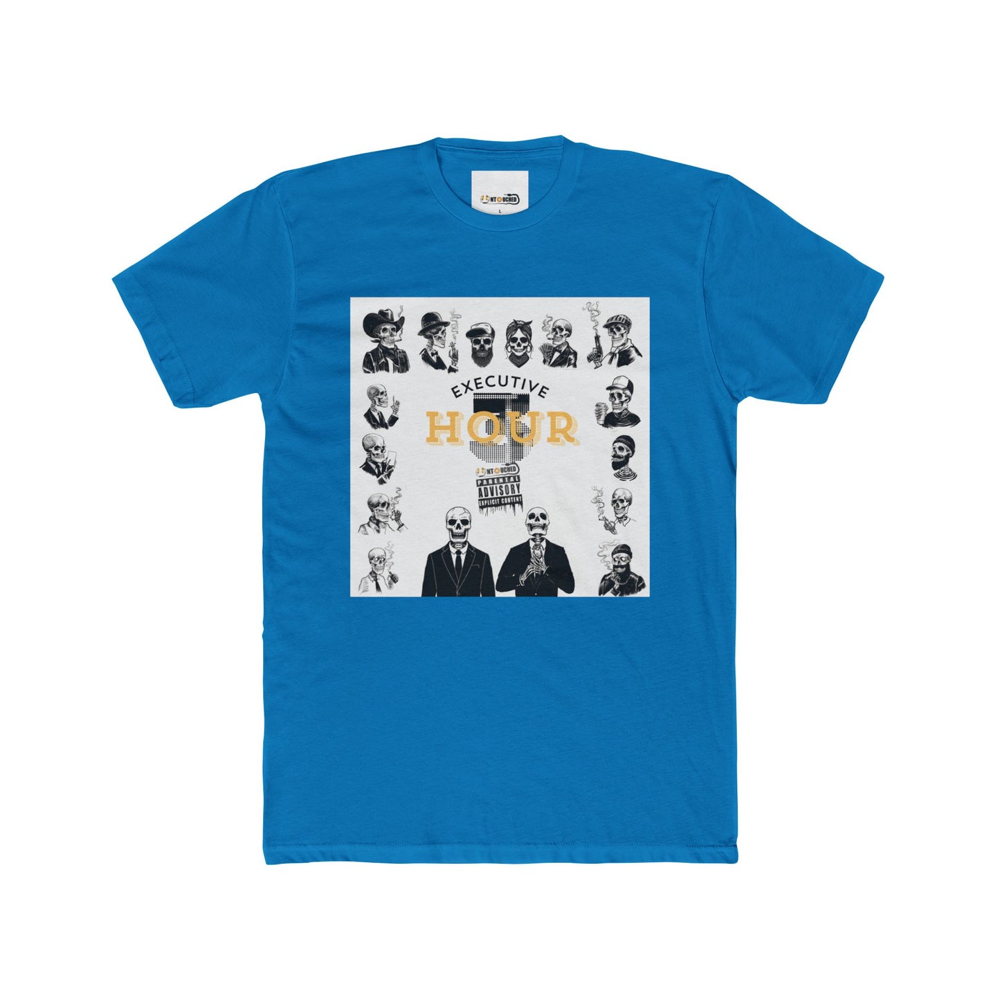 Cover Art Collection Unisex Cotton Crew Tee - 'Executive Hour 3' Graphic T-Shirt