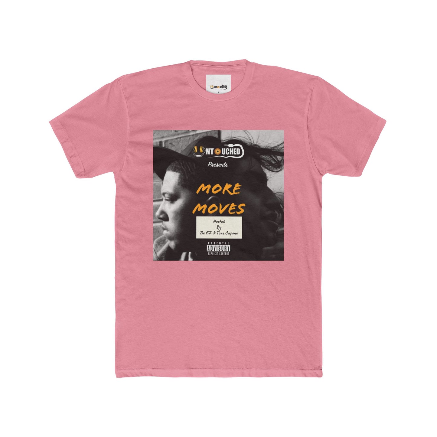 Cover Art Collection Unisex Cotton Crew Tee - 'More Moves' Graphic T-Shirt