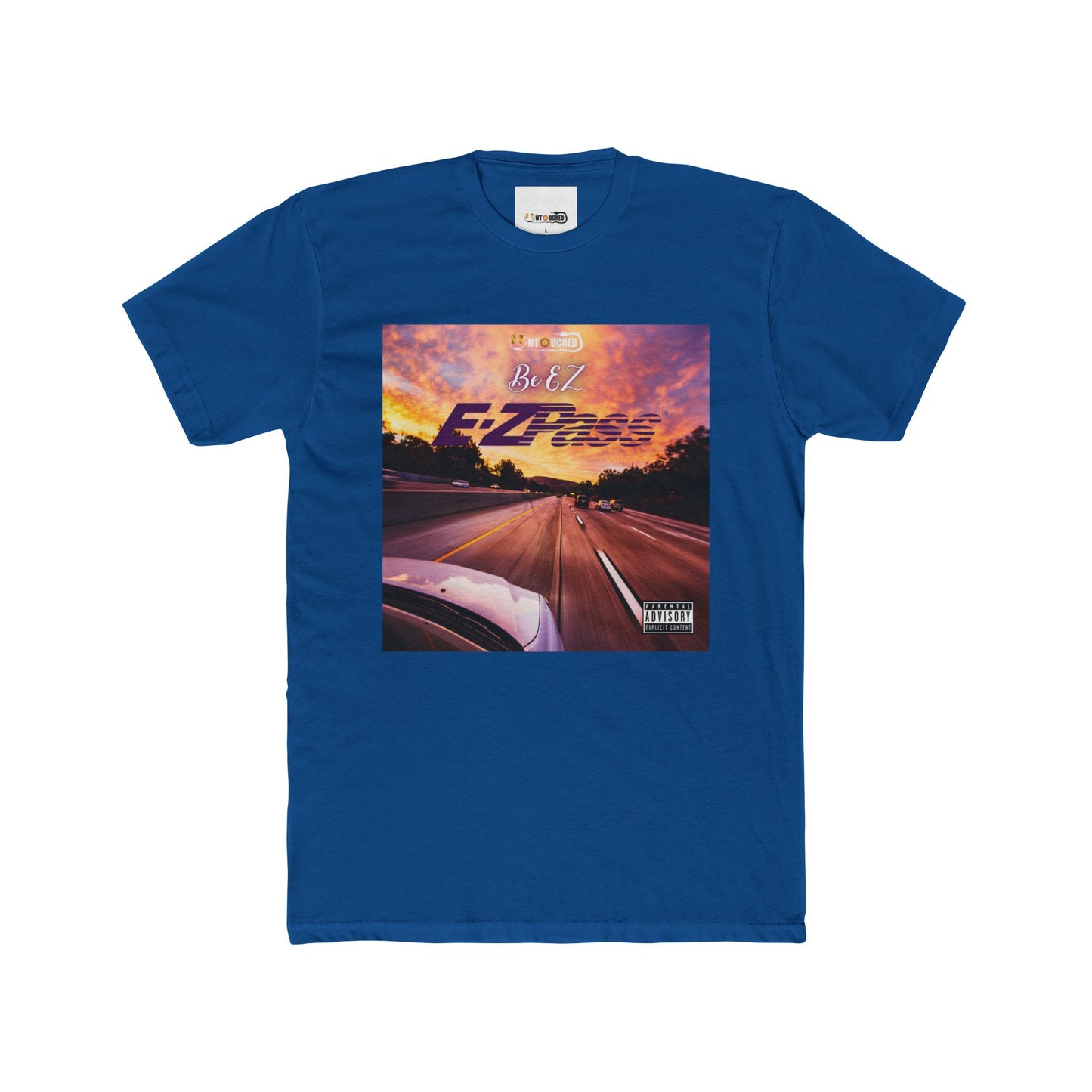 Cover Art Collection Unisex Cotton Crew Tee - 'EZ Pass' Graphic T-Shirt
