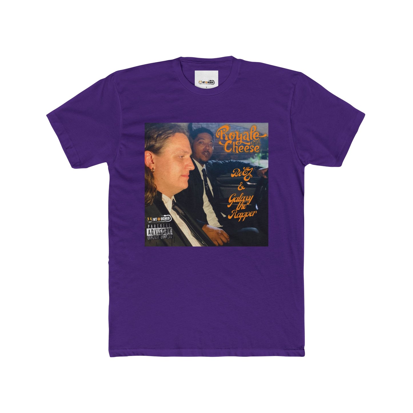 Cover Art Collection Unisex Cotton Crew Tee - 'Royale With Cheese' Graphic T-Shirt