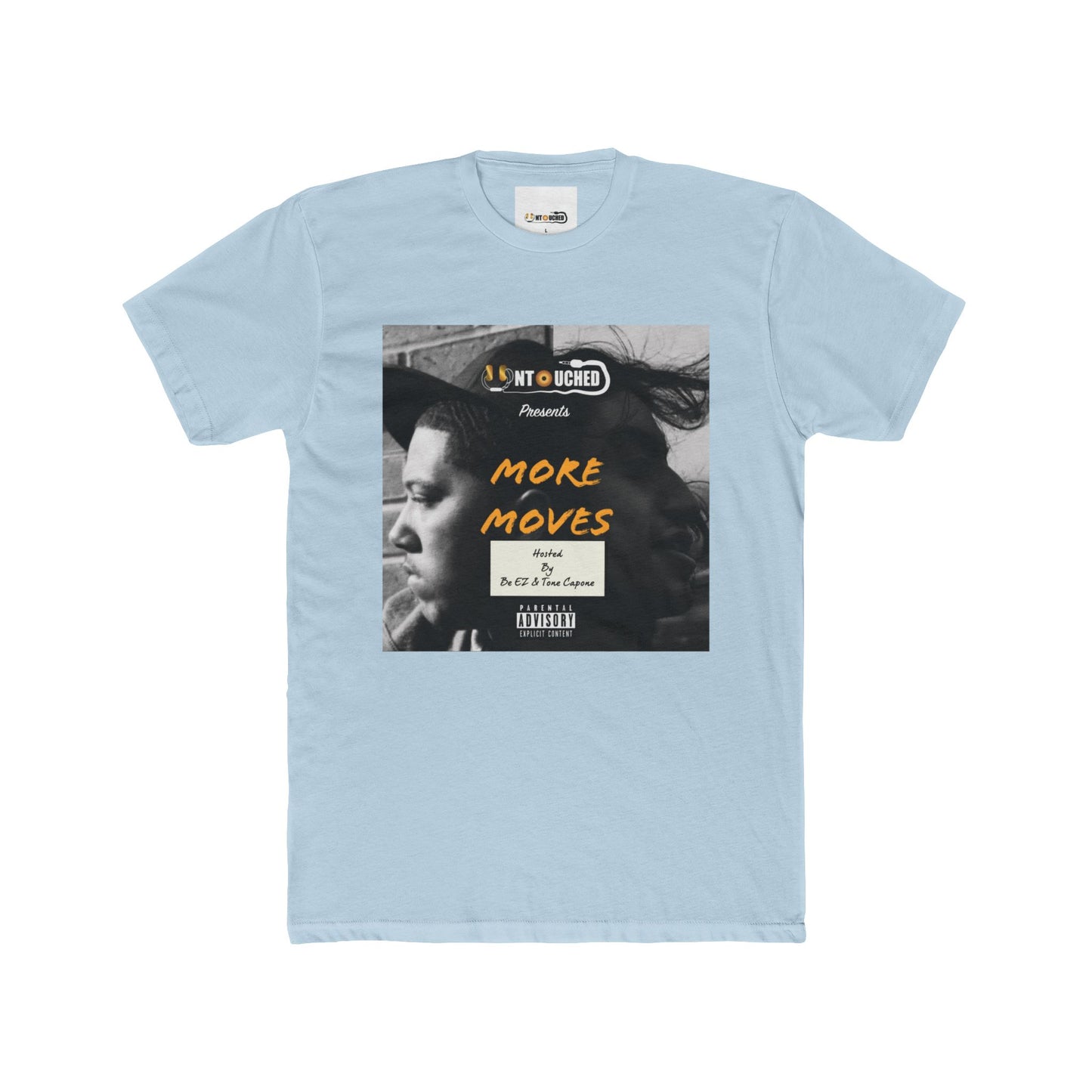 Cover Art Collection Unisex Cotton Crew Tee - 'More Moves' Graphic T-Shirt