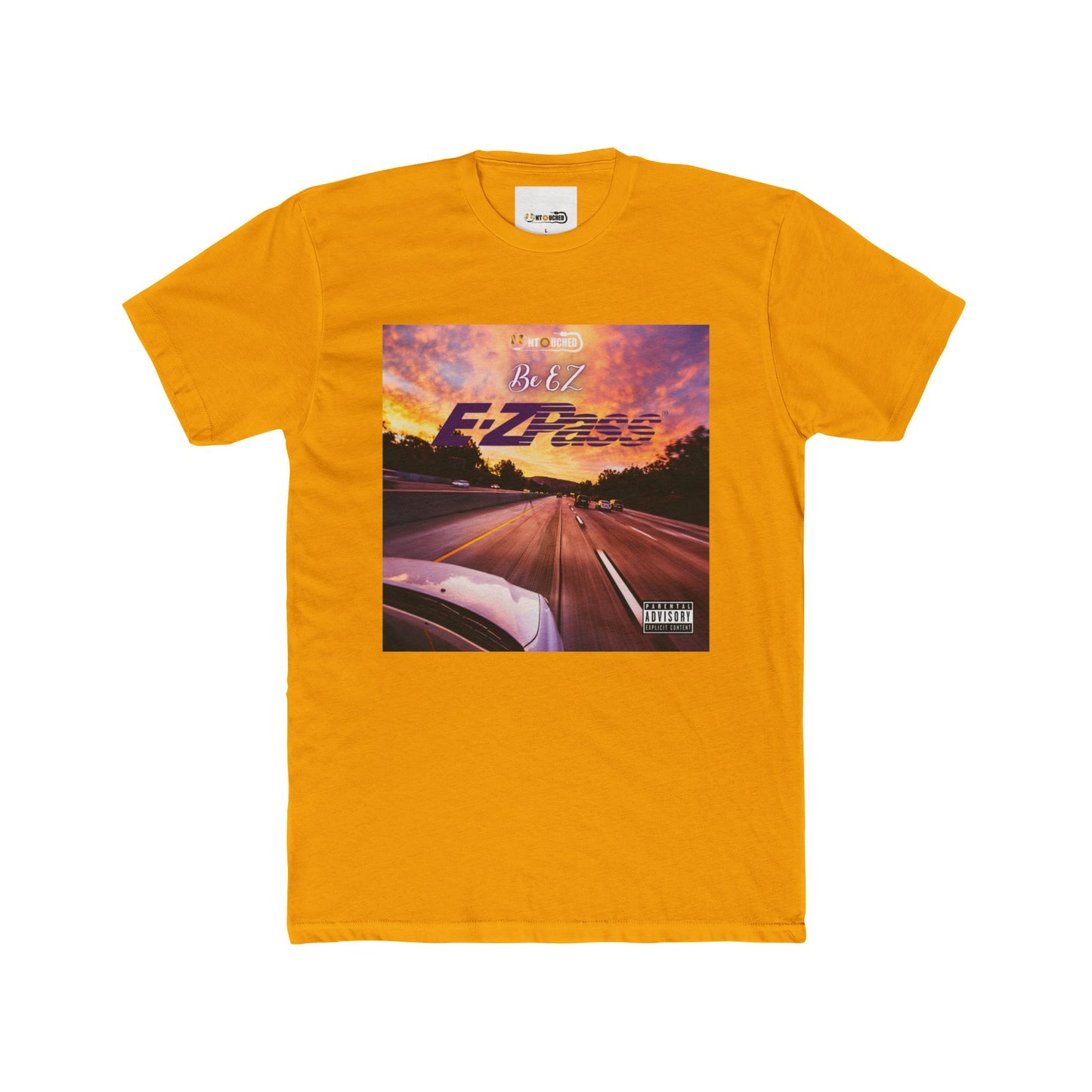 Cover Art Collection Unisex Cotton Crew Tee - 'EZ Pass' Graphic T-Shirt
