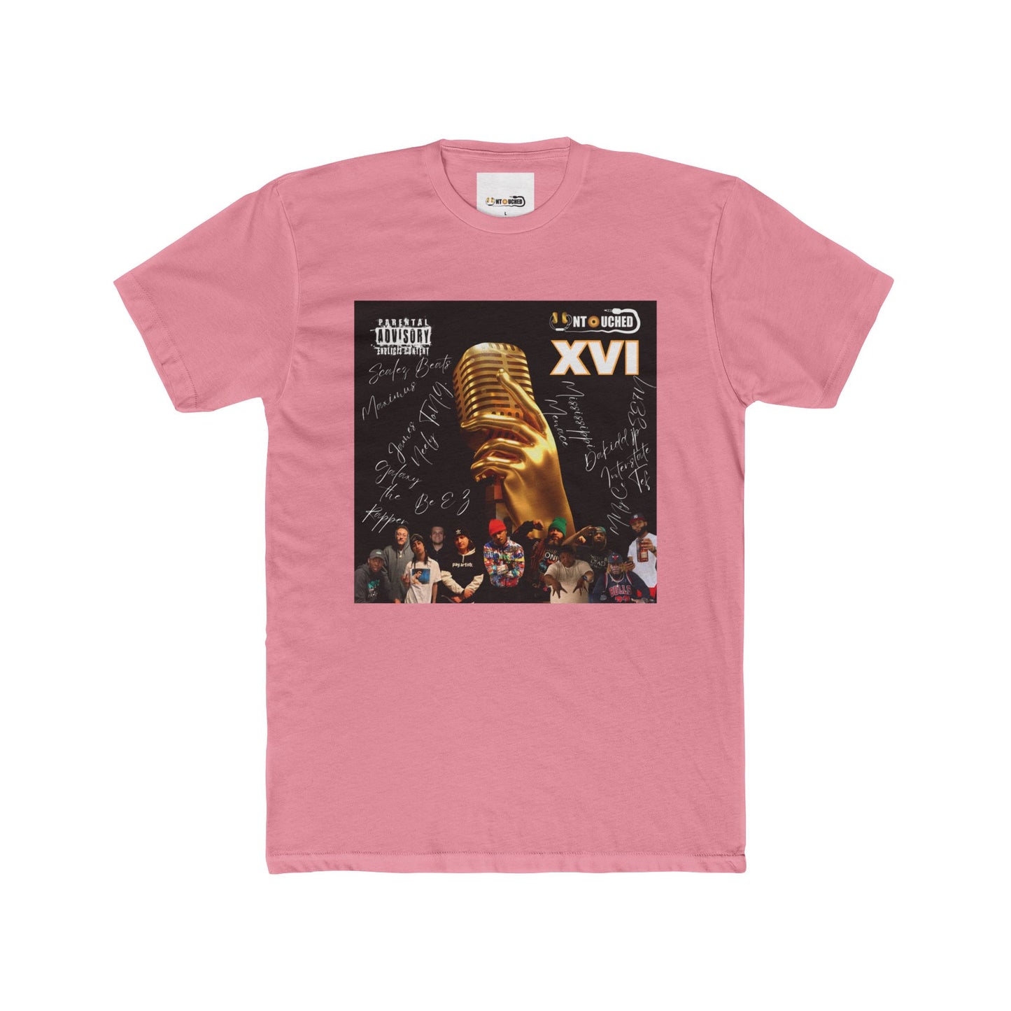 Cover Art Collection Unisex Cotton Crew Tee - 'XVI' Graphic T-Shirt