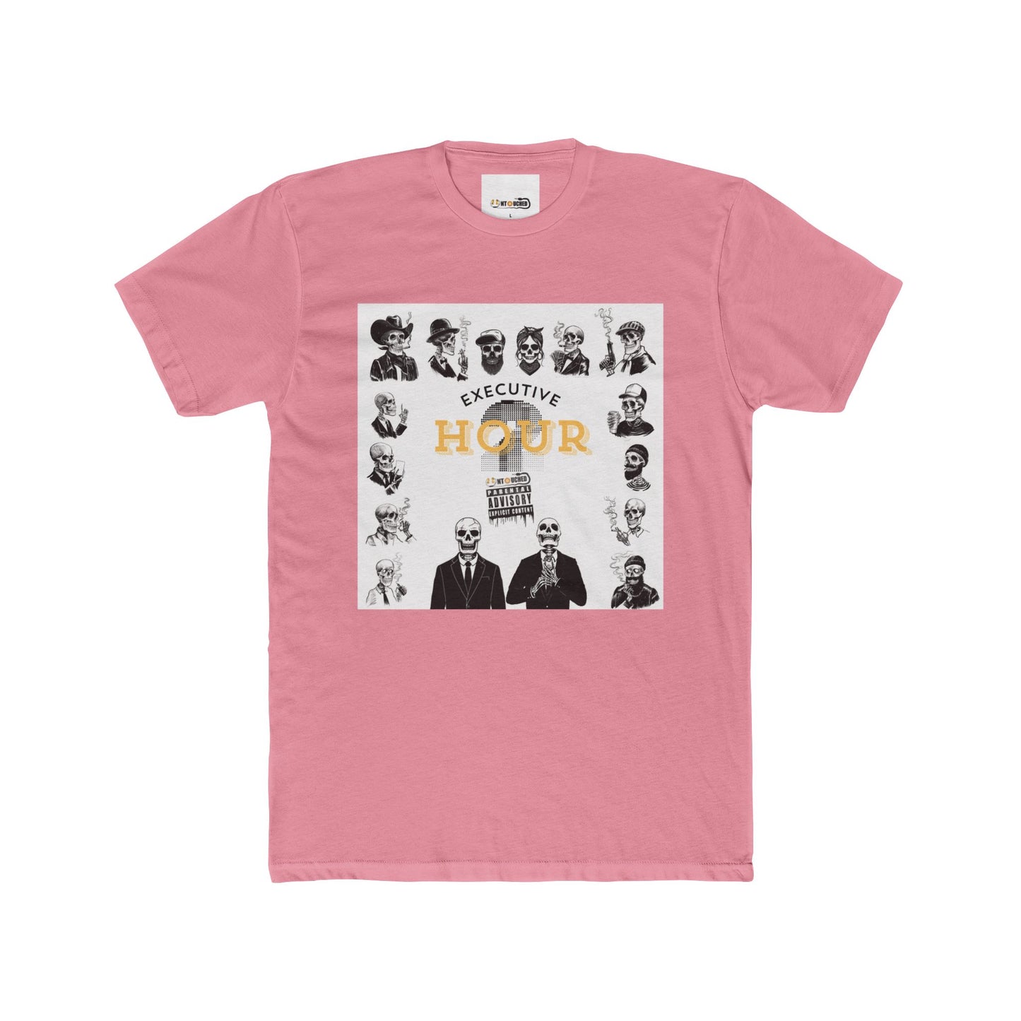 Cover Art Collection Unisex Cotton Crew Tee - 'Executive Hour 2' Graphic T-Shirt
