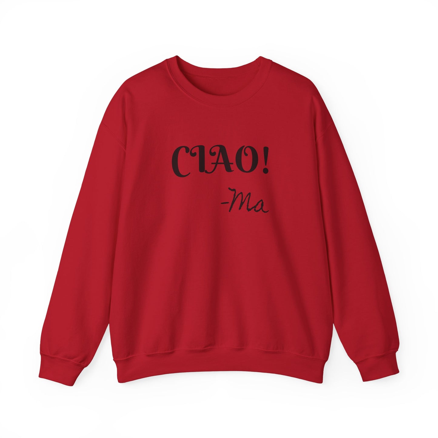 Ciao! Mom Unisex Heavy Blend Sweatshirt - Cozy Gift for Mother's Day & Casual Outings