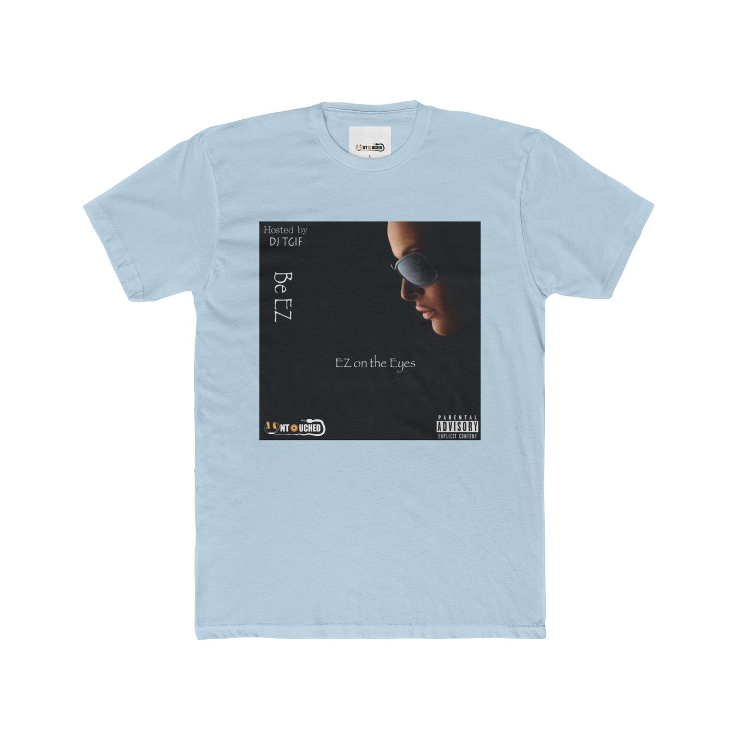 Cover Art Collection Unisex Cotton Crew Tee - 'EZ on the Eyes' Graphic T-Shirt