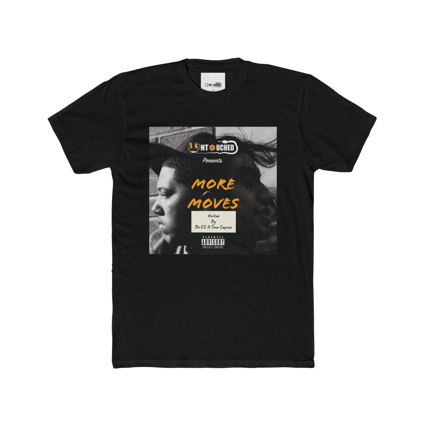 Cover Art Collection Unisex Cotton Crew Tee - 'More Moves' Graphic T-Shirt