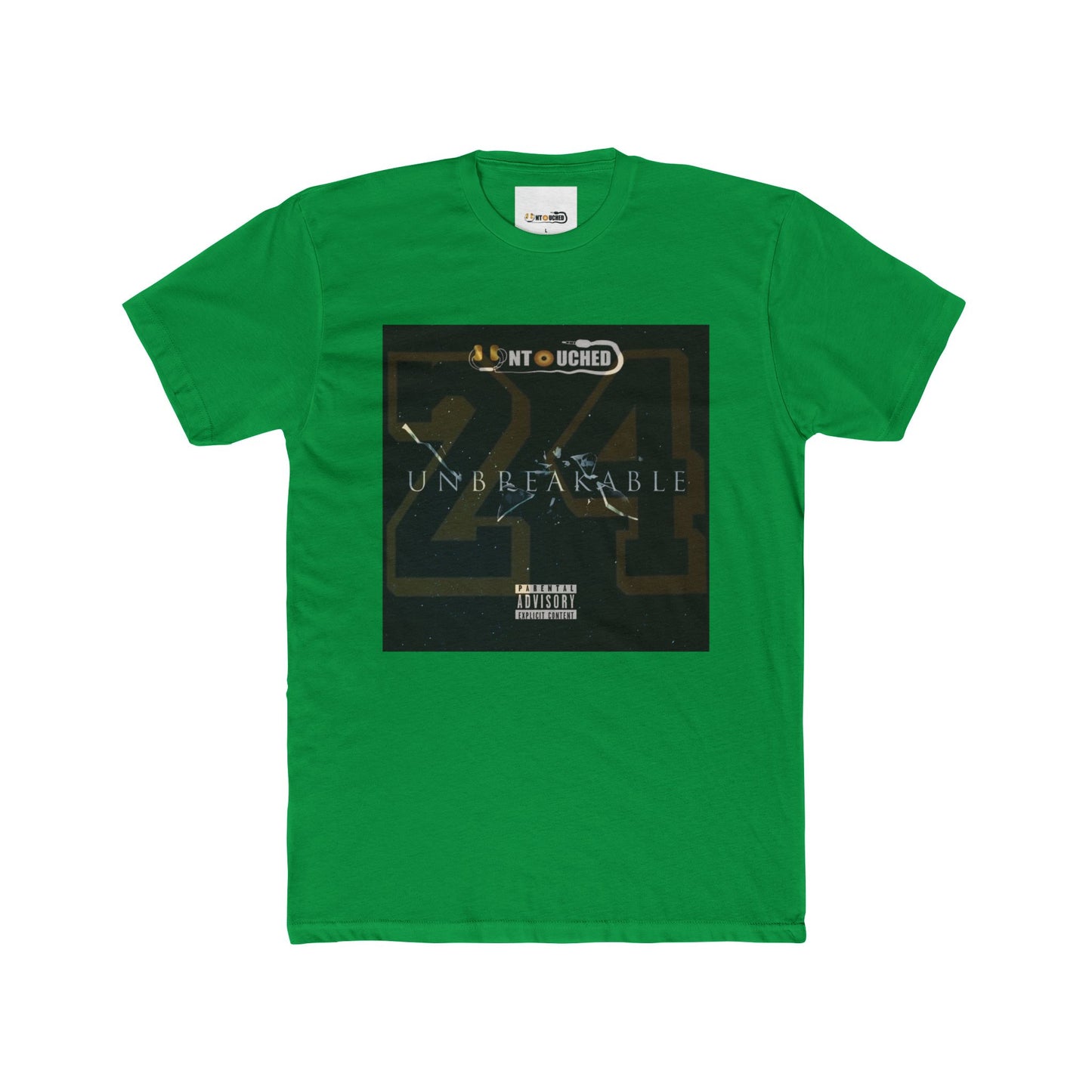 Cover Art Collection Unisex Cotton Crew Tee - 'Unbreakable' Graphic T-Shirt