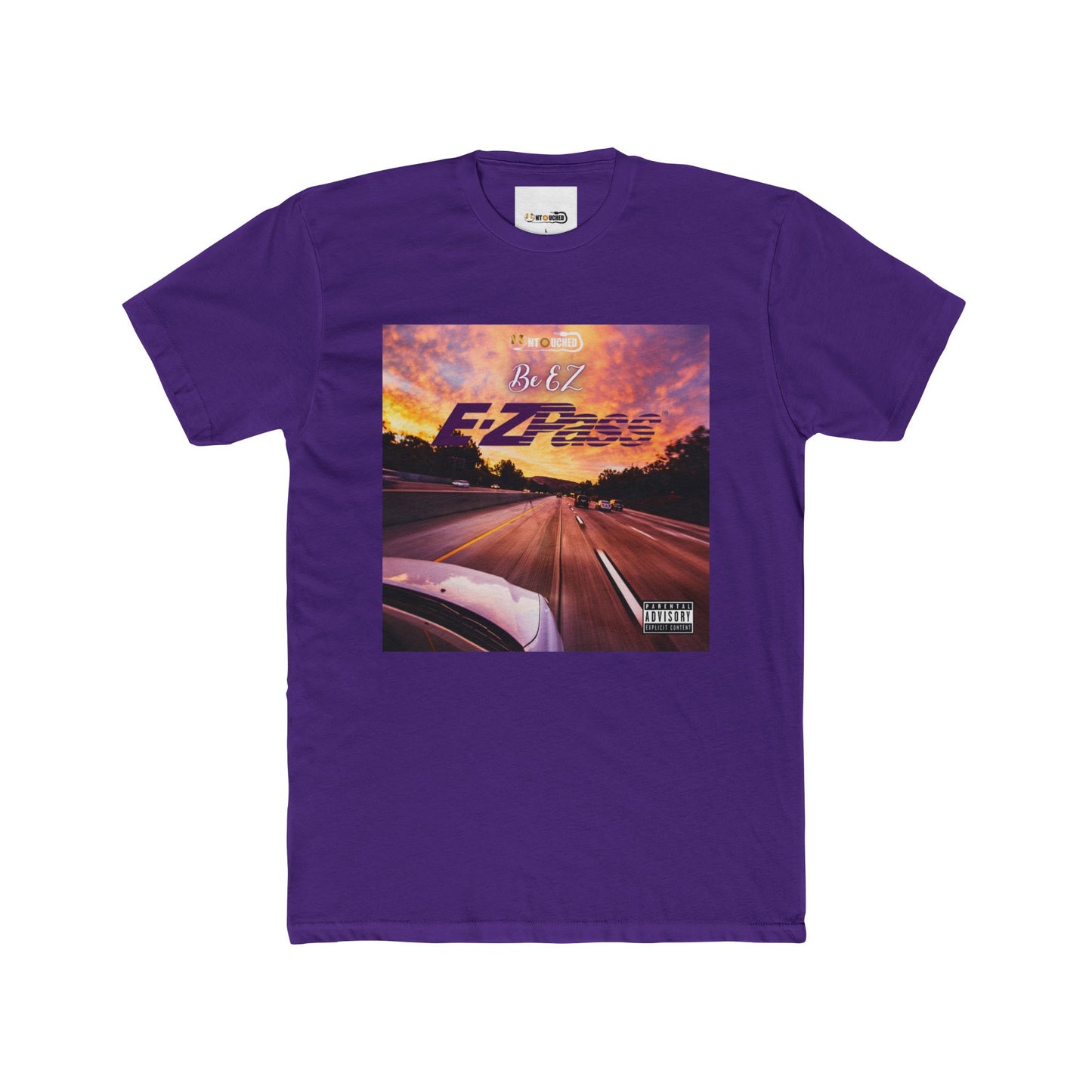 Cover Art Collection Unisex Cotton Crew Tee - 'EZ Pass' Graphic T-Shirt