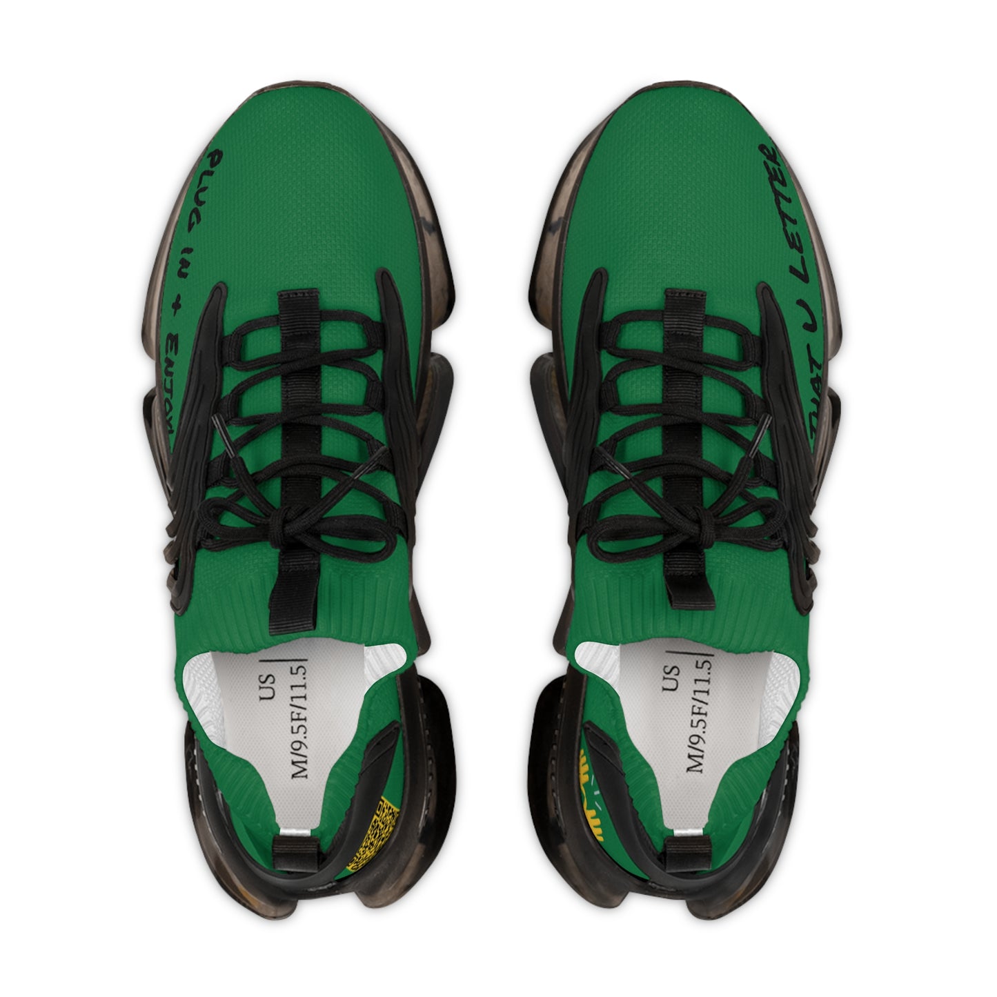 Green Light UNTOUCHED Men's Mesh Sneakers 'That U Letter'