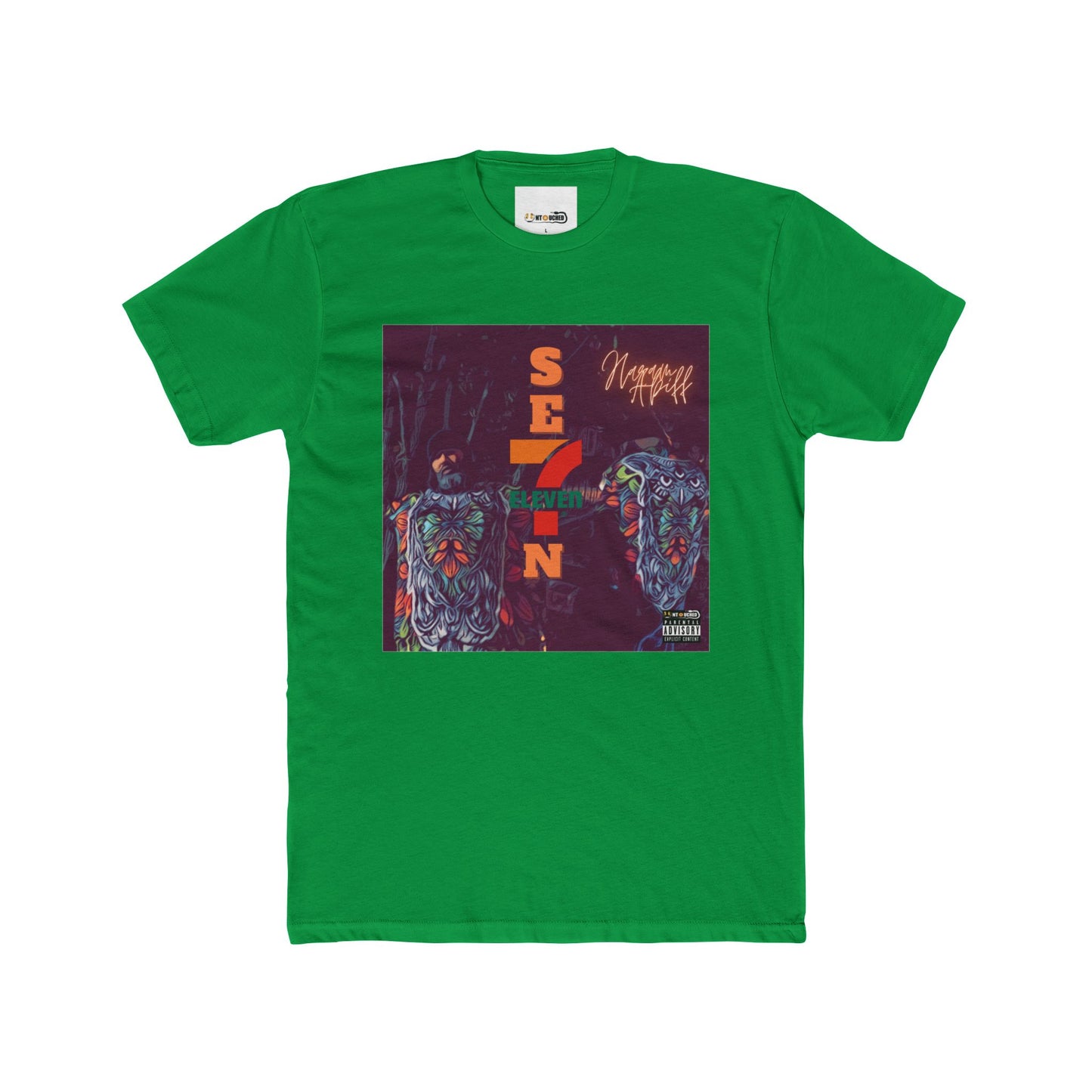 Cover Art Collection Unisex Cotton Crew Tee - '7 Eleven' Graphic T-Shirt