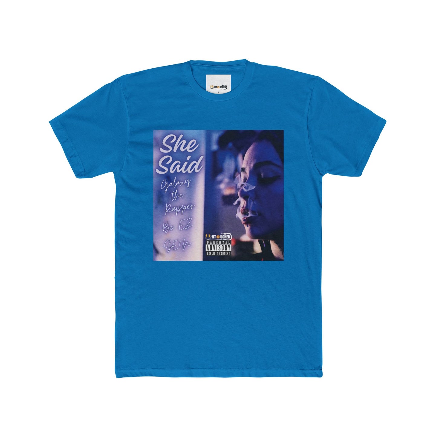 Cover Art Collection Unisex Cotton Crew Tee - 'She Said' Graphic T-Shirt