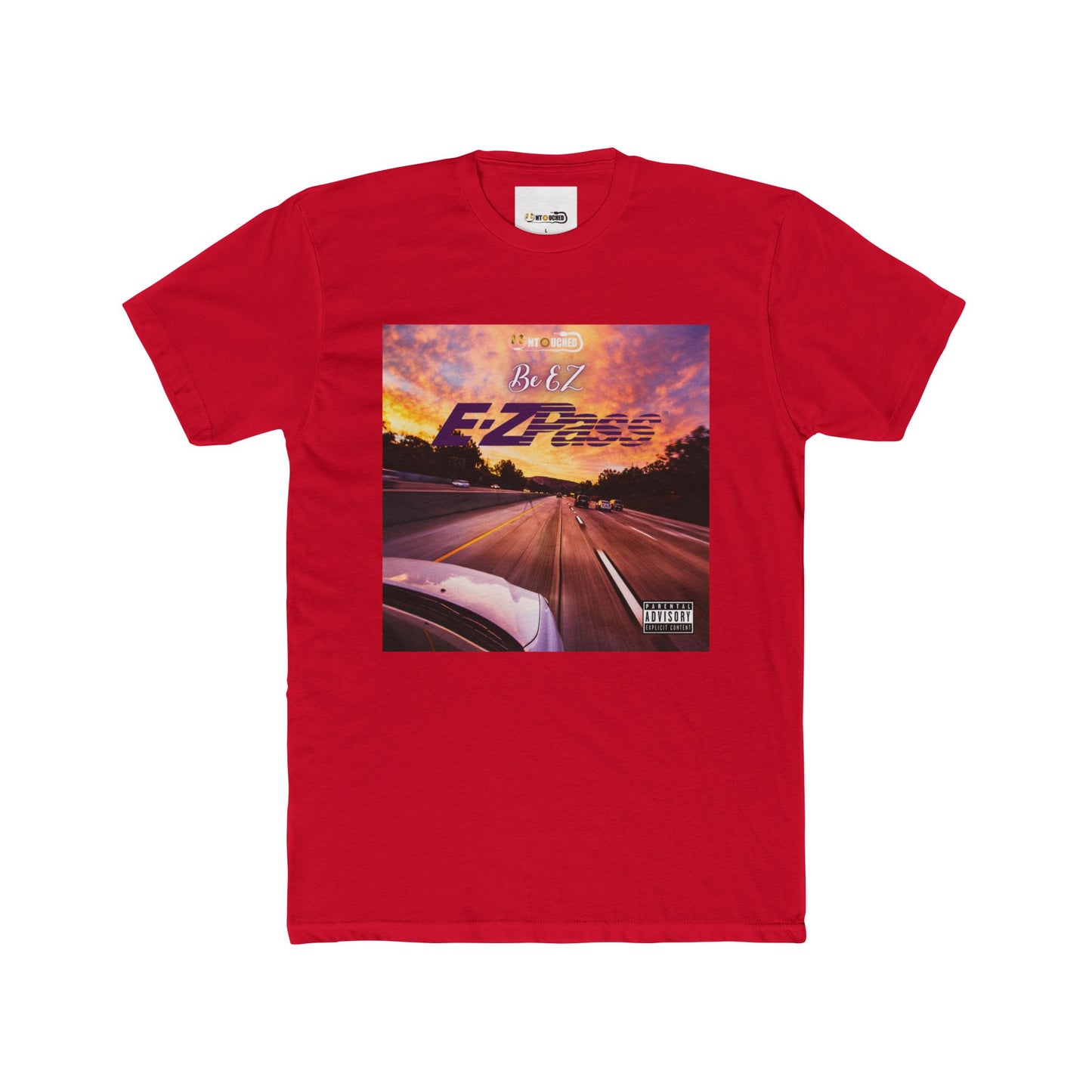 Cover Art Collection Unisex Cotton Crew Tee - 'EZ Pass' Graphic T-Shirt