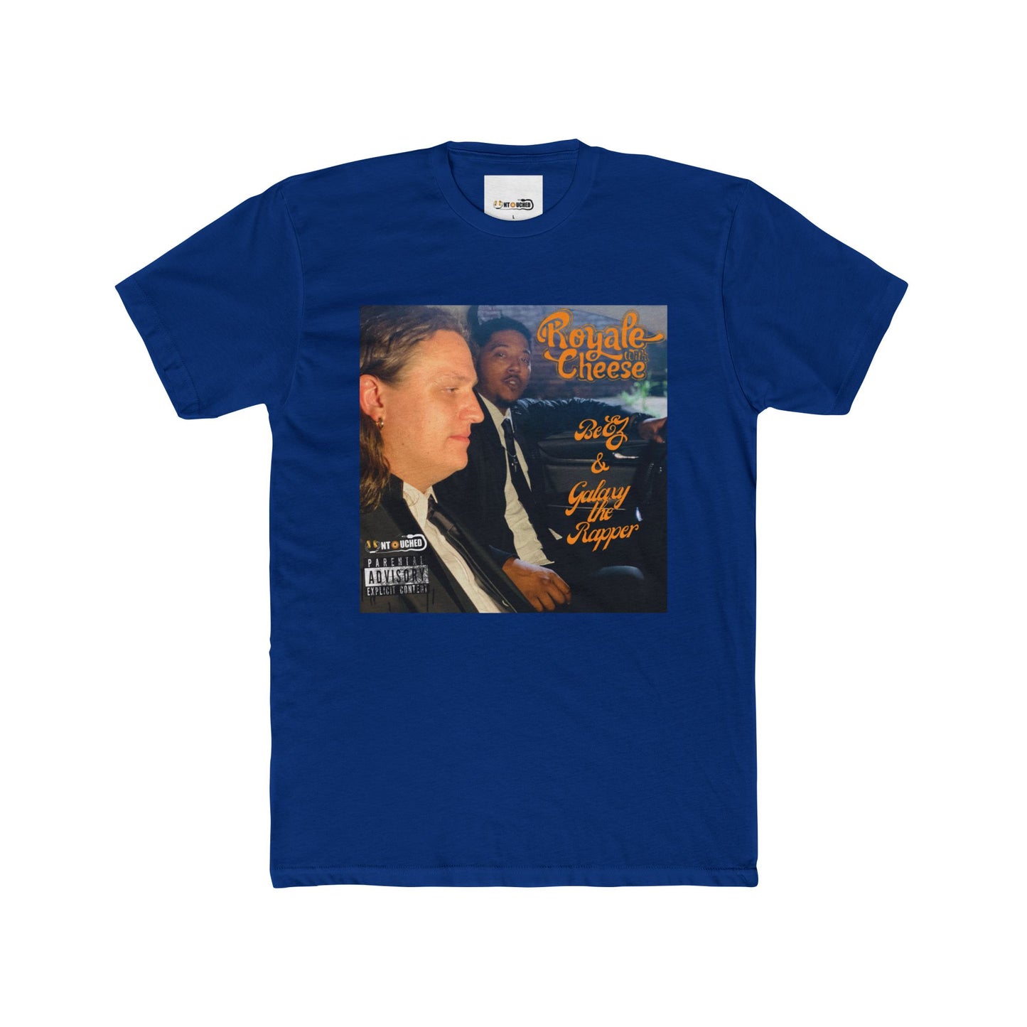 Cover Art Collection Unisex Cotton Crew Tee - 'Royale With Cheese' Graphic T-Shirt