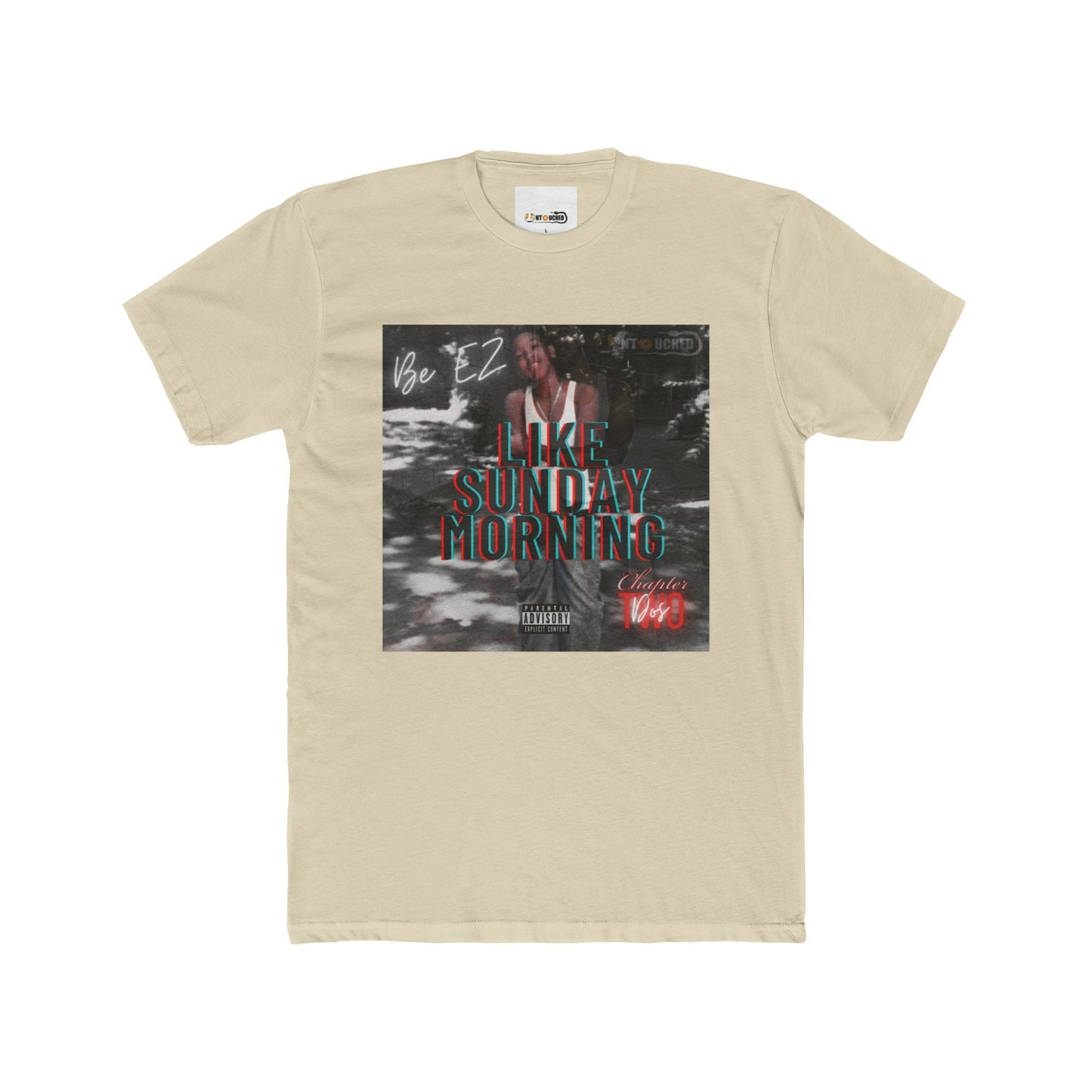 Cover Art Collection Unisex Cotton Crew Tee - 'Like Sunday Morning Part 2' Graphic T-Shirt