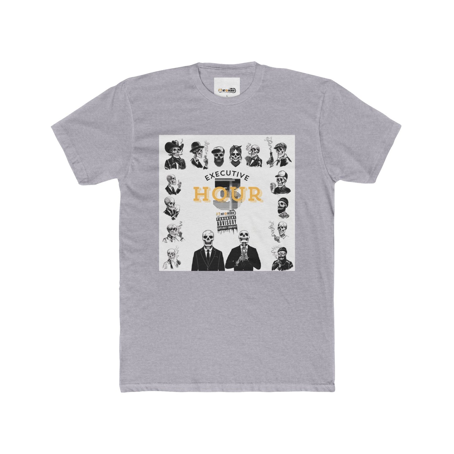 Cover Art Collection Unisex Cotton Crew Tee - 'Executive Hour 3' Graphic T-Shirt