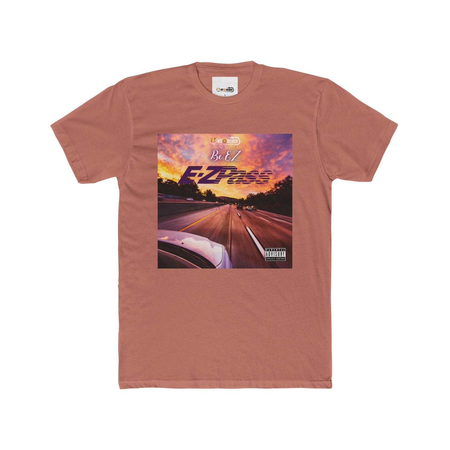 Cover Art Collection Unisex Cotton Crew Tee - 'EZ Pass' Graphic T-Shirt