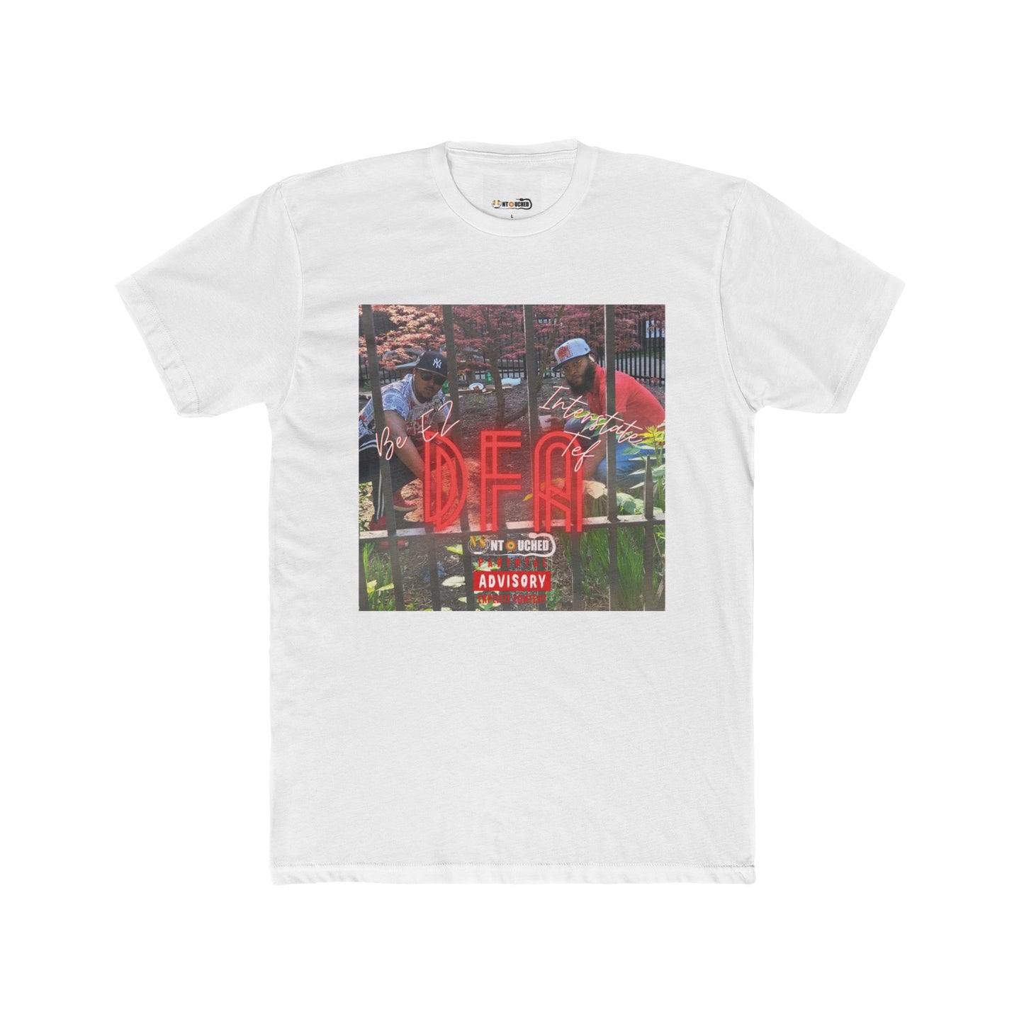 Cover Art Collection Unisex Cotton Crew Tee - 'DFA' Graphic T-Shirt