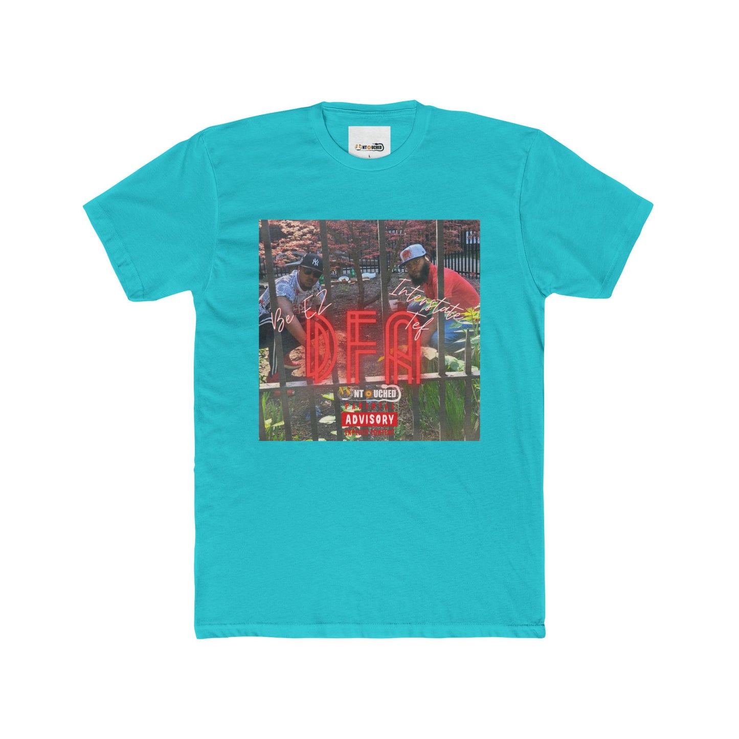 Cover Art Collection Unisex Cotton Crew Tee - 'DFA' Graphic T-Shirt