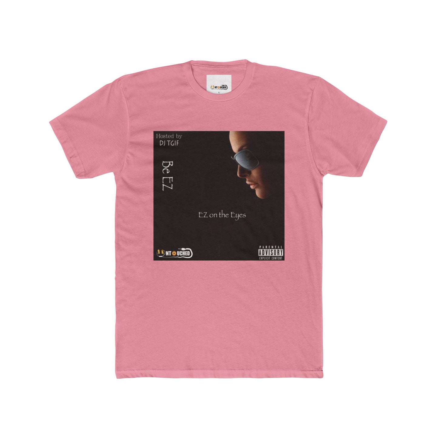Cover Art Collection Unisex Cotton Crew Tee - 'EZ on the Eyes' Graphic T-Shirt
