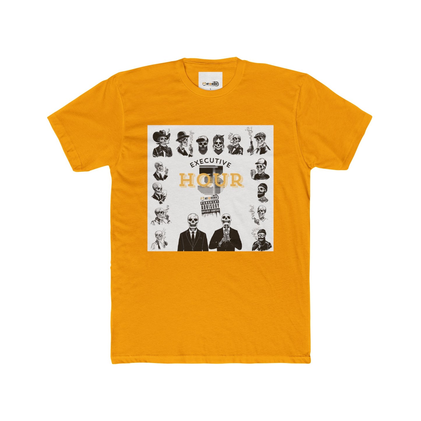 Cover Art Collection Unisex Cotton Crew Tee - 'Executive Hour 3' Graphic T-Shirt