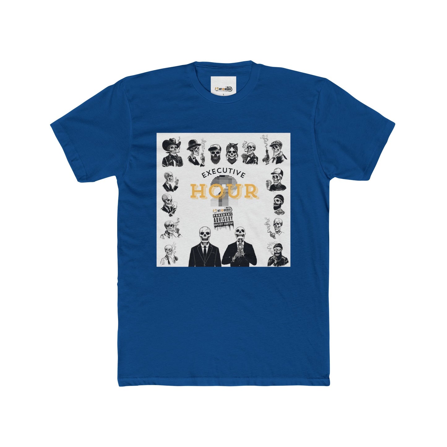Cover Art Collection Unisex Cotton Crew Tee - 'Executive Hour 2' Graphic T-Shirt