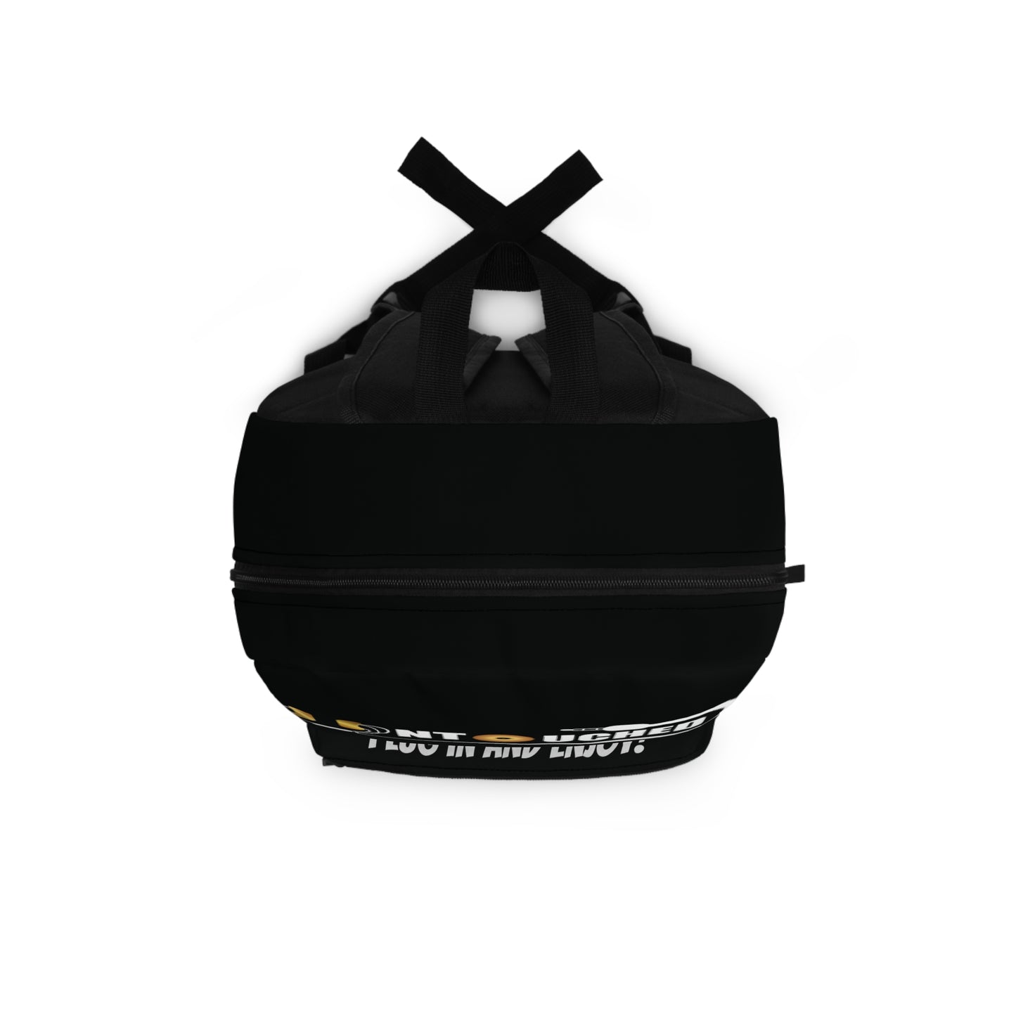 UNTOUCHED Backpack with Fun Plug-In Design - Perfect for Students and Music Lovers