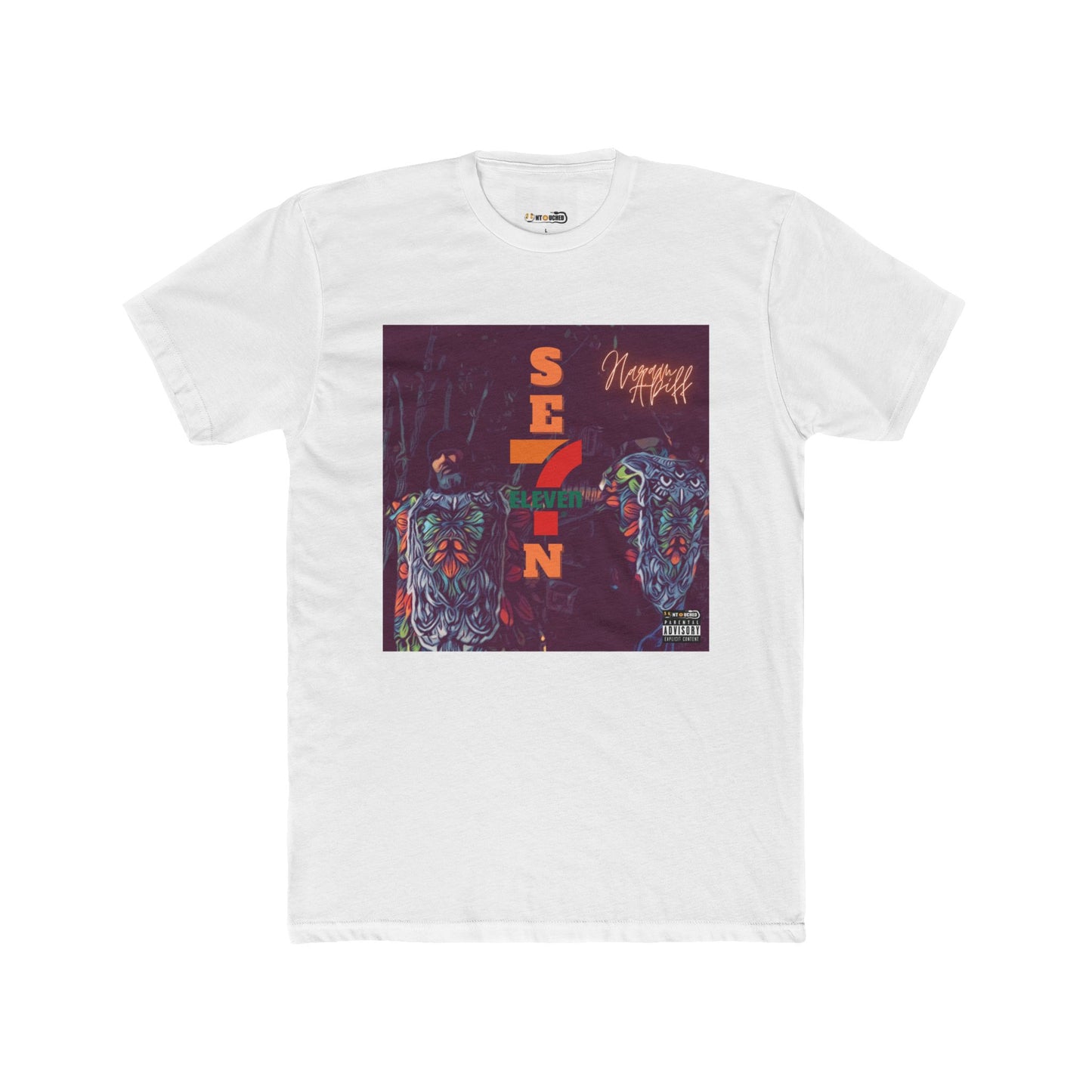 Cover Art Collection Unisex Cotton Crew Tee - '7 Eleven' Graphic T-Shirt