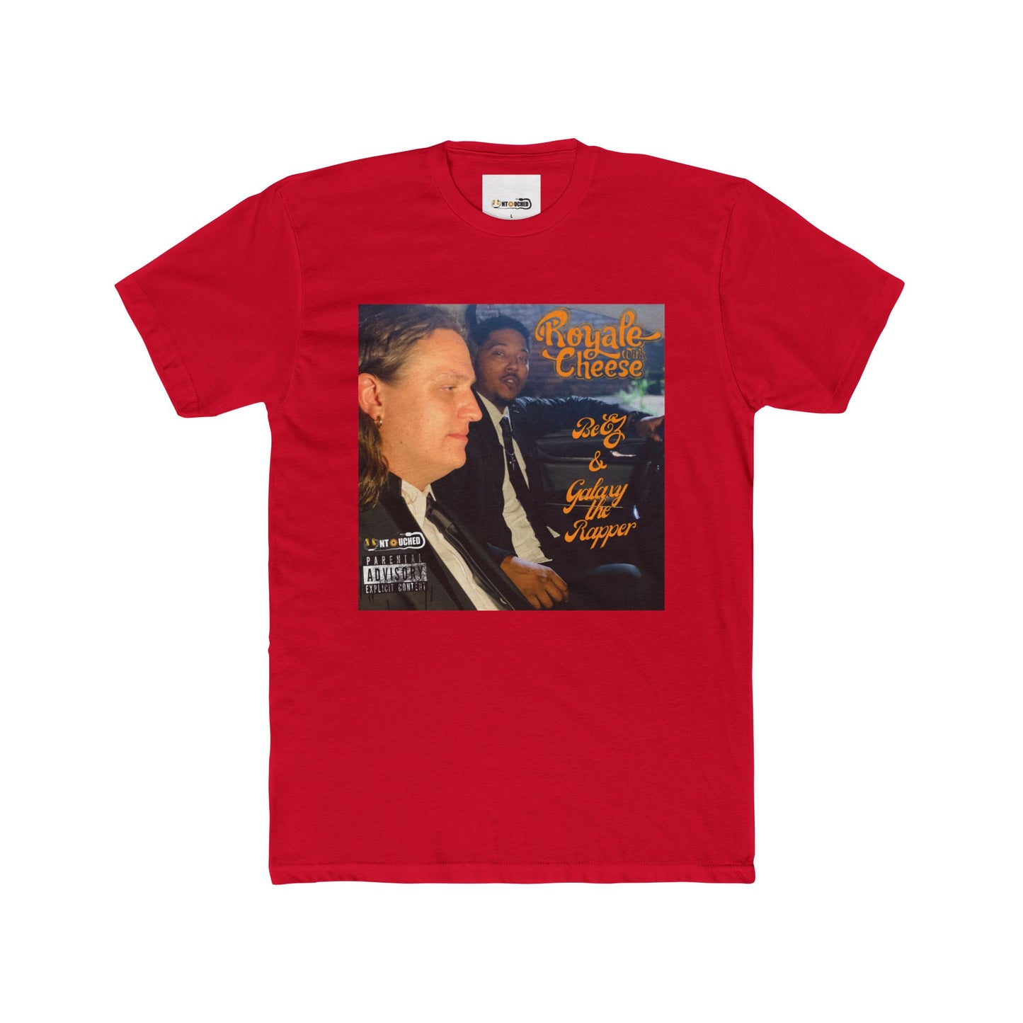Cover Art Collection Unisex Cotton Crew Tee - 'Royale With Cheese' Graphic T-Shirt