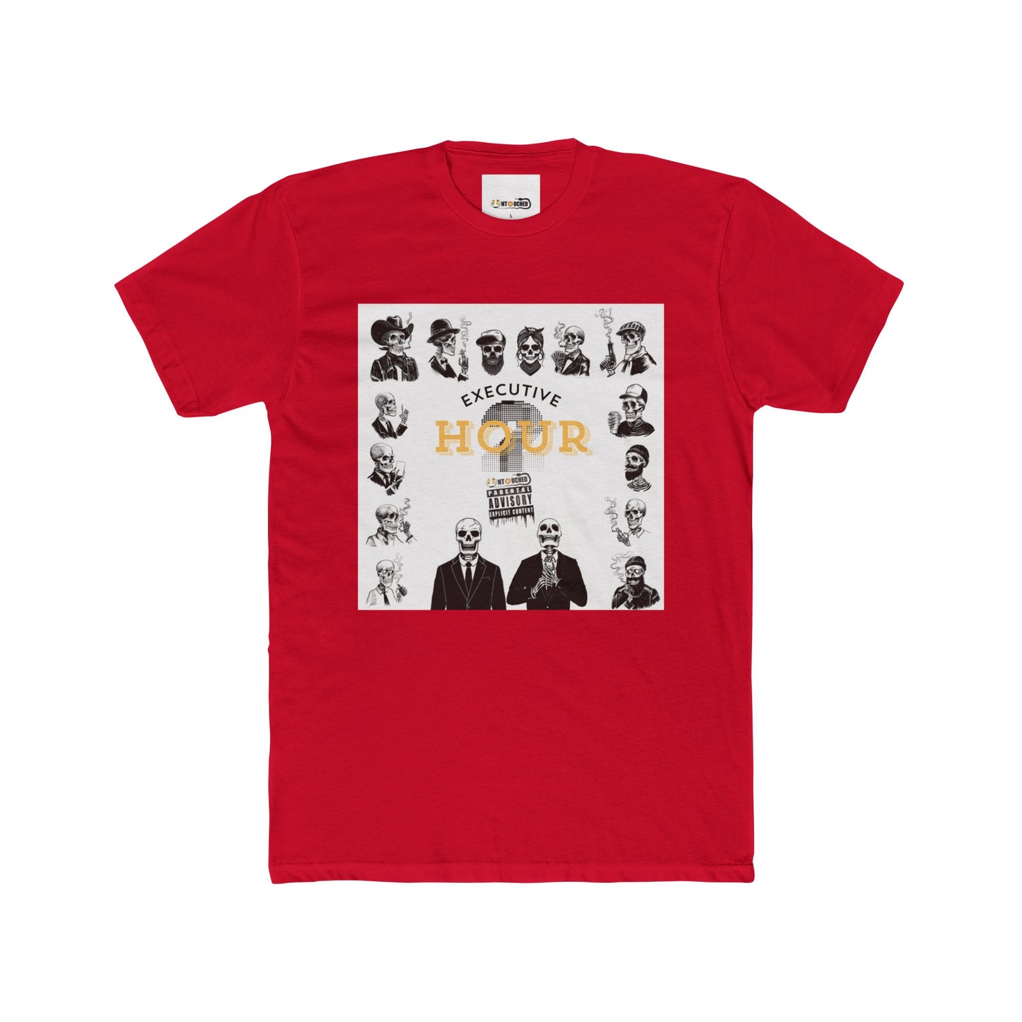 Cover Art Collection Unisex Cotton Crew Tee - 'Executive Hour 2' Graphic T-Shirt
