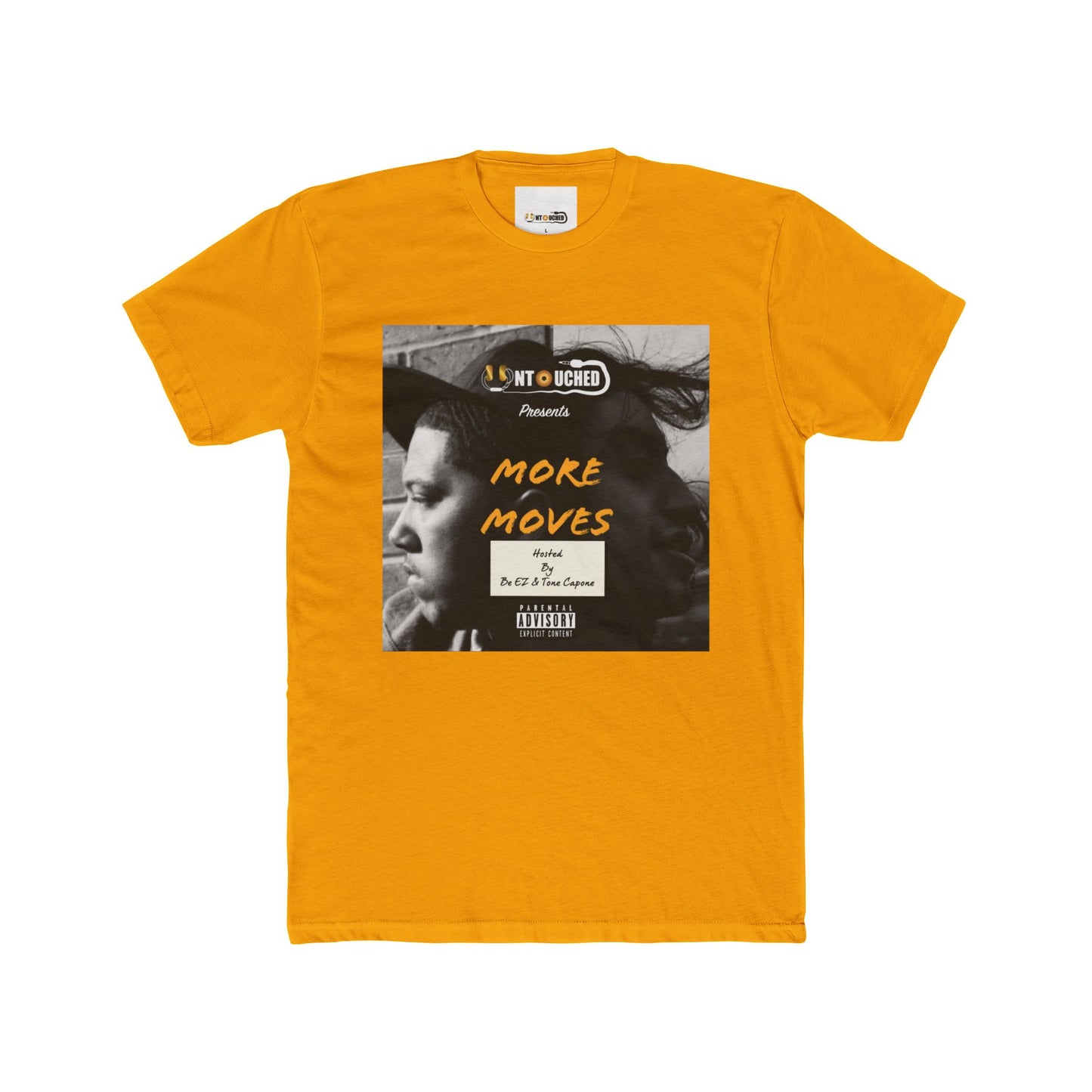 Cover Art Collection Unisex Cotton Crew Tee - 'More Moves' Graphic T-Shirt