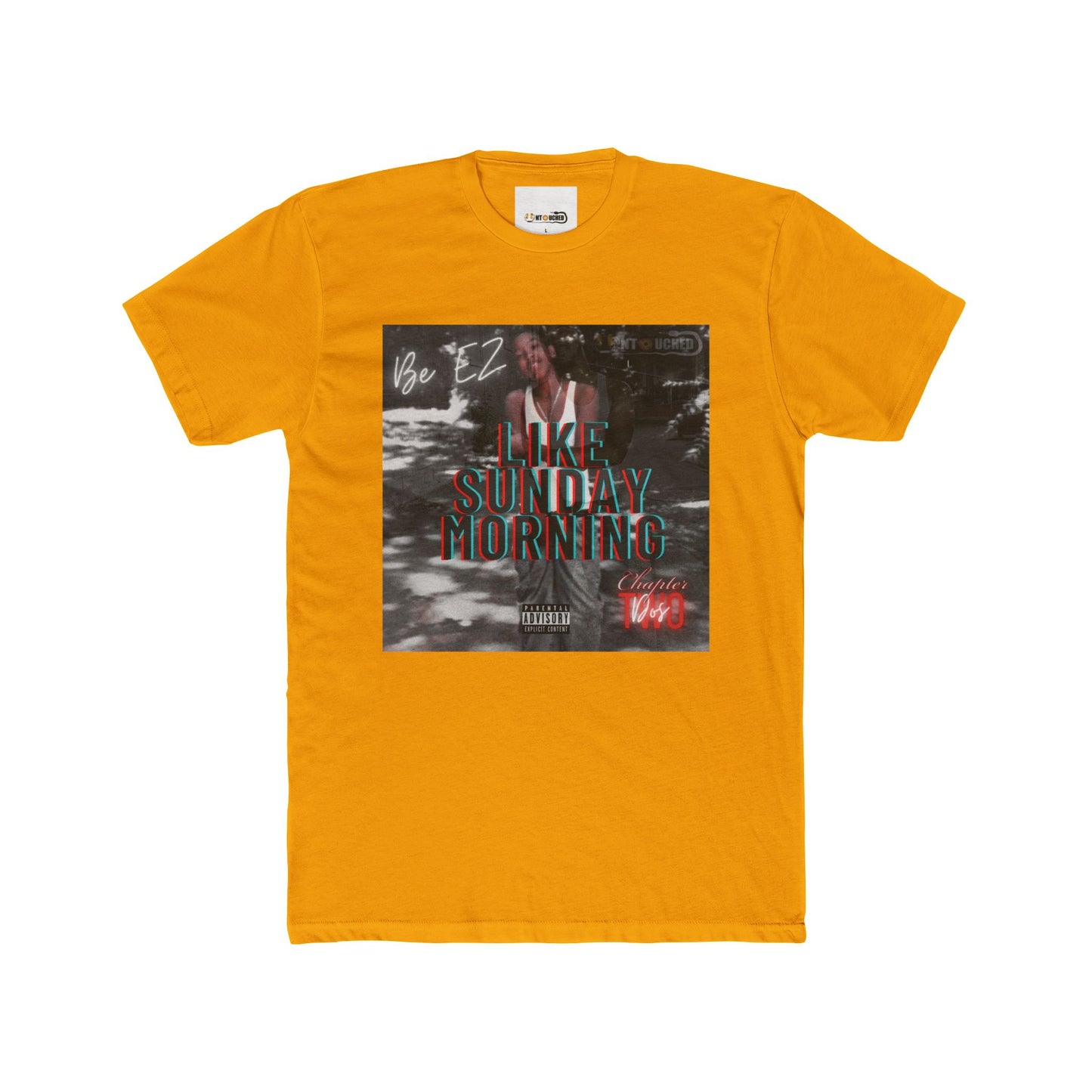 Cover Art Collection Unisex Cotton Crew Tee - 'Like Sunday Morning Part 2' Graphic T-Shirt