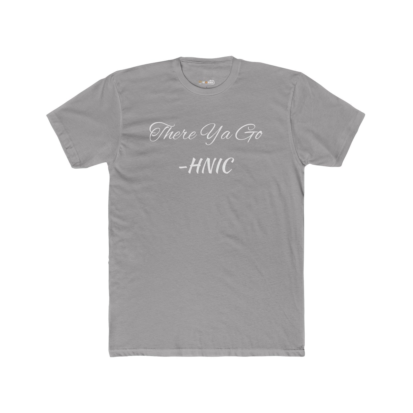 Unisex HNIC Cotton Crew Tee - Fun Emoji Design for Everyday Wear