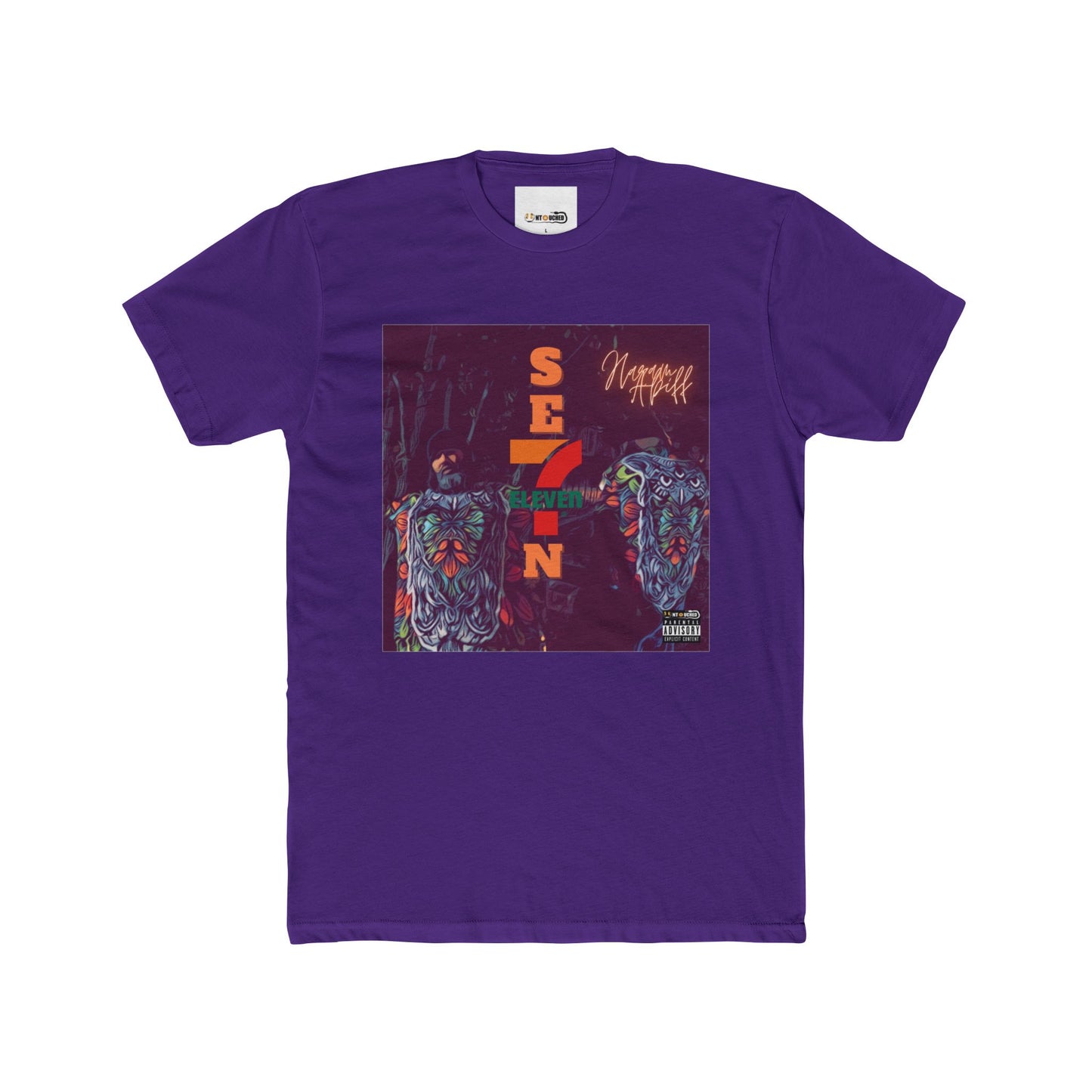 Cover Art Collection Unisex Cotton Crew Tee - '7 Eleven' Graphic T-Shirt