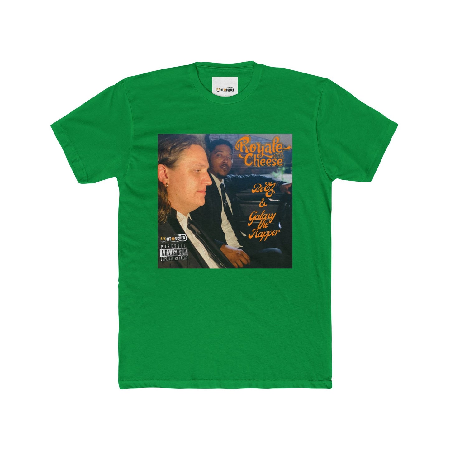 Cover Art Collection Unisex Cotton Crew Tee - 'Royale With Cheese' Graphic T-Shirt