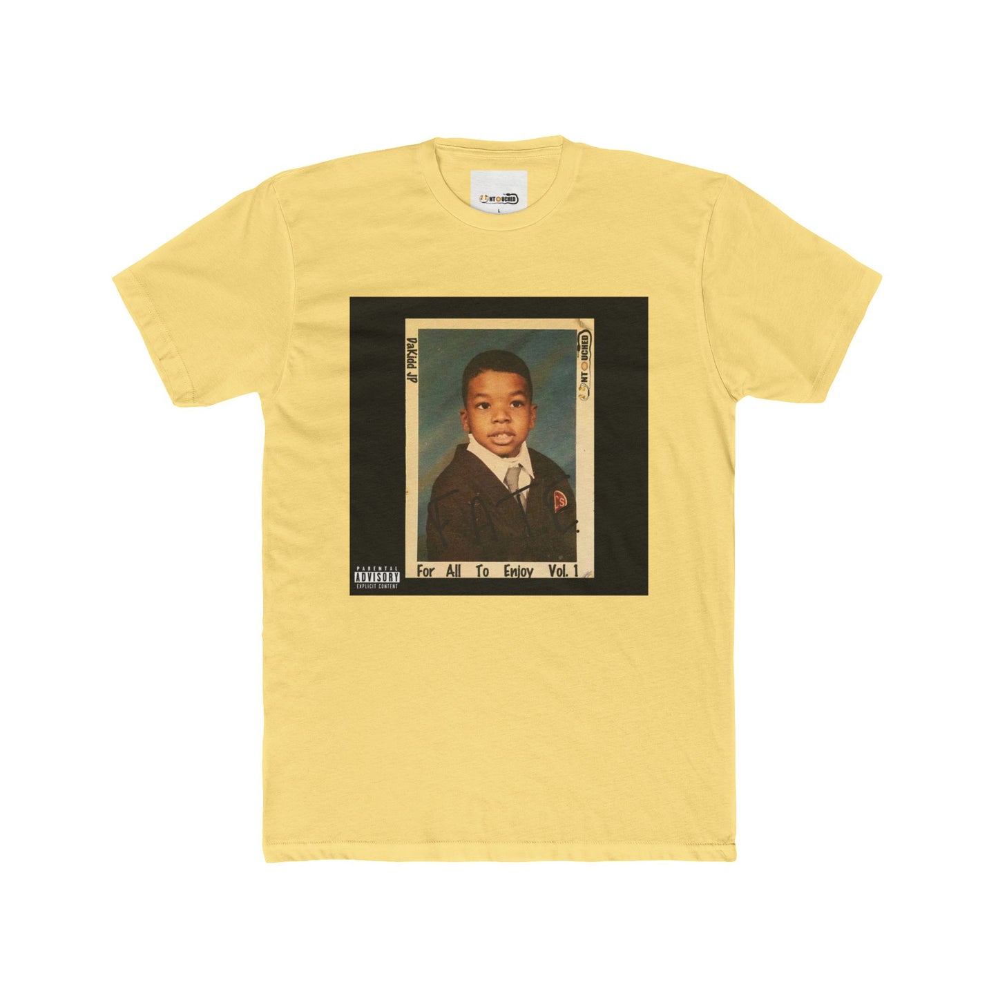 Cover Art Collection Unisex Cotton Crew Tee - 'F.A.T.E. Vol 1' Graphic T-Shirt