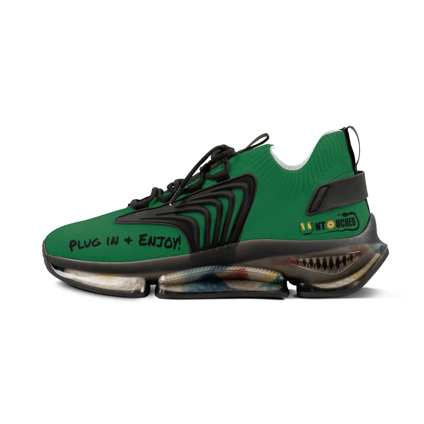 Green Light UNTOUCHED Men's Mesh Sneakers 'That U Letter'