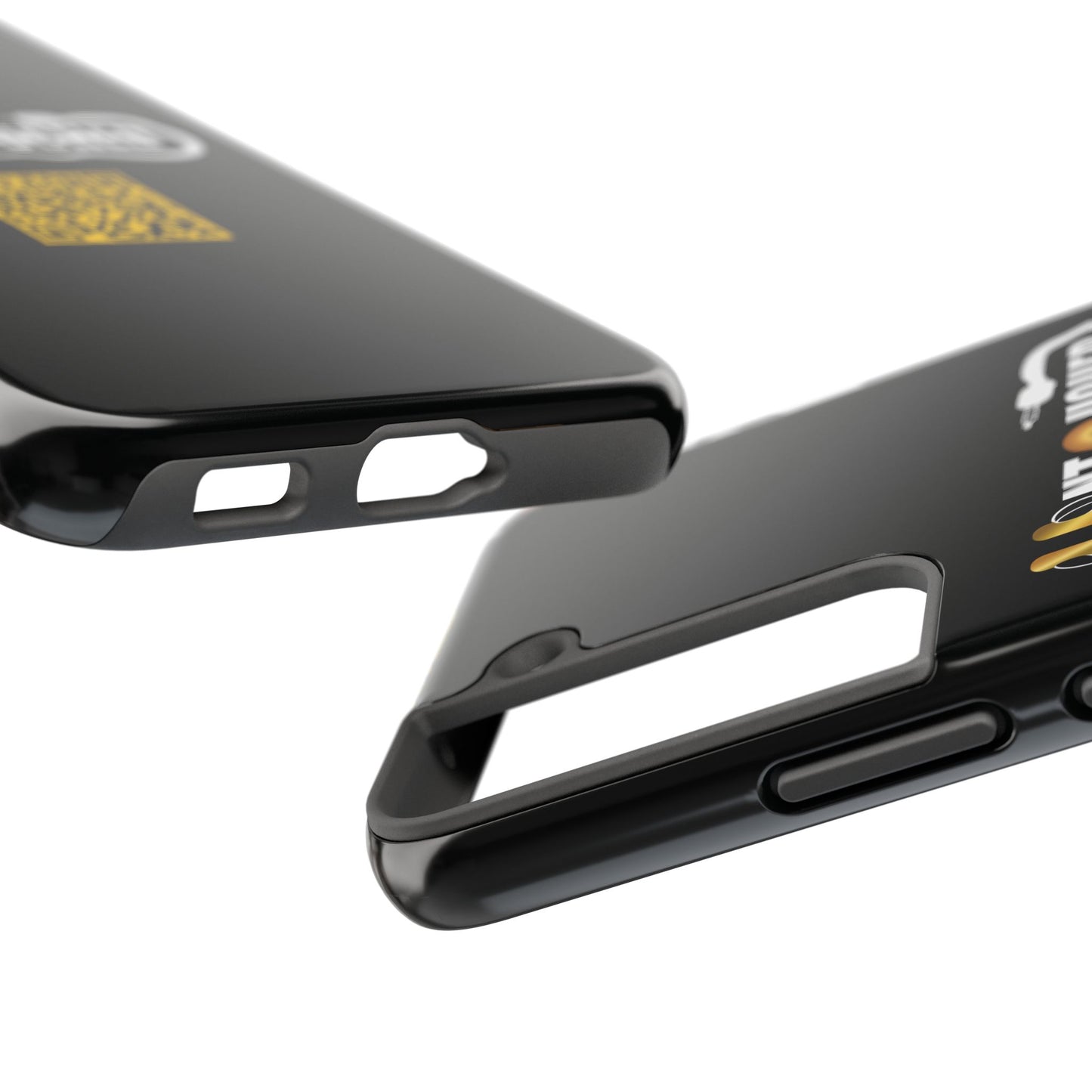 Durable Tough UNTOUCHED Phone Cases with Unique QR Design - Perfect for Tech Lovers
