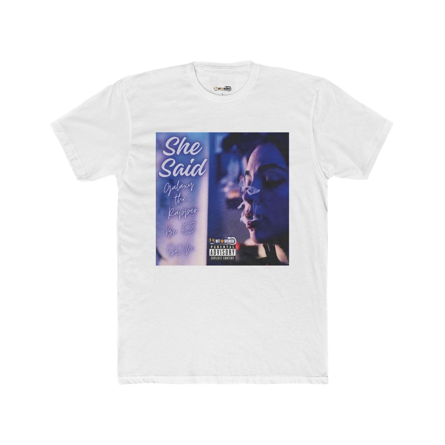 Cover Art Collection Unisex Cotton Crew Tee - 'She Said' Graphic T-Shirt