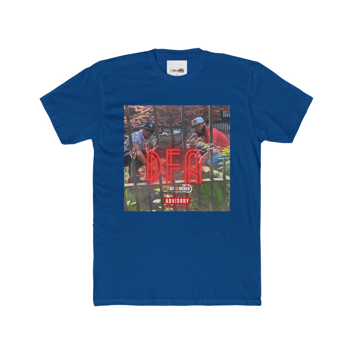 Cover Art Collection Unisex Cotton Crew Tee - 'DFA' Graphic T-Shirt