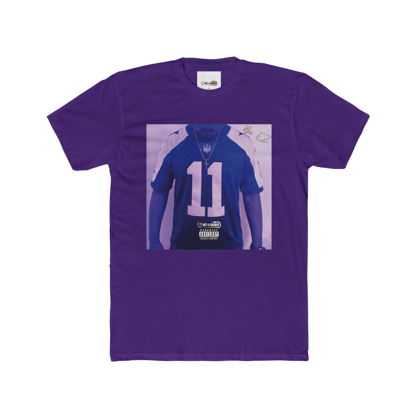 Cover Art Collection Unisex Cotton Crew Tee - 'Stix' Graphic T-Shirt