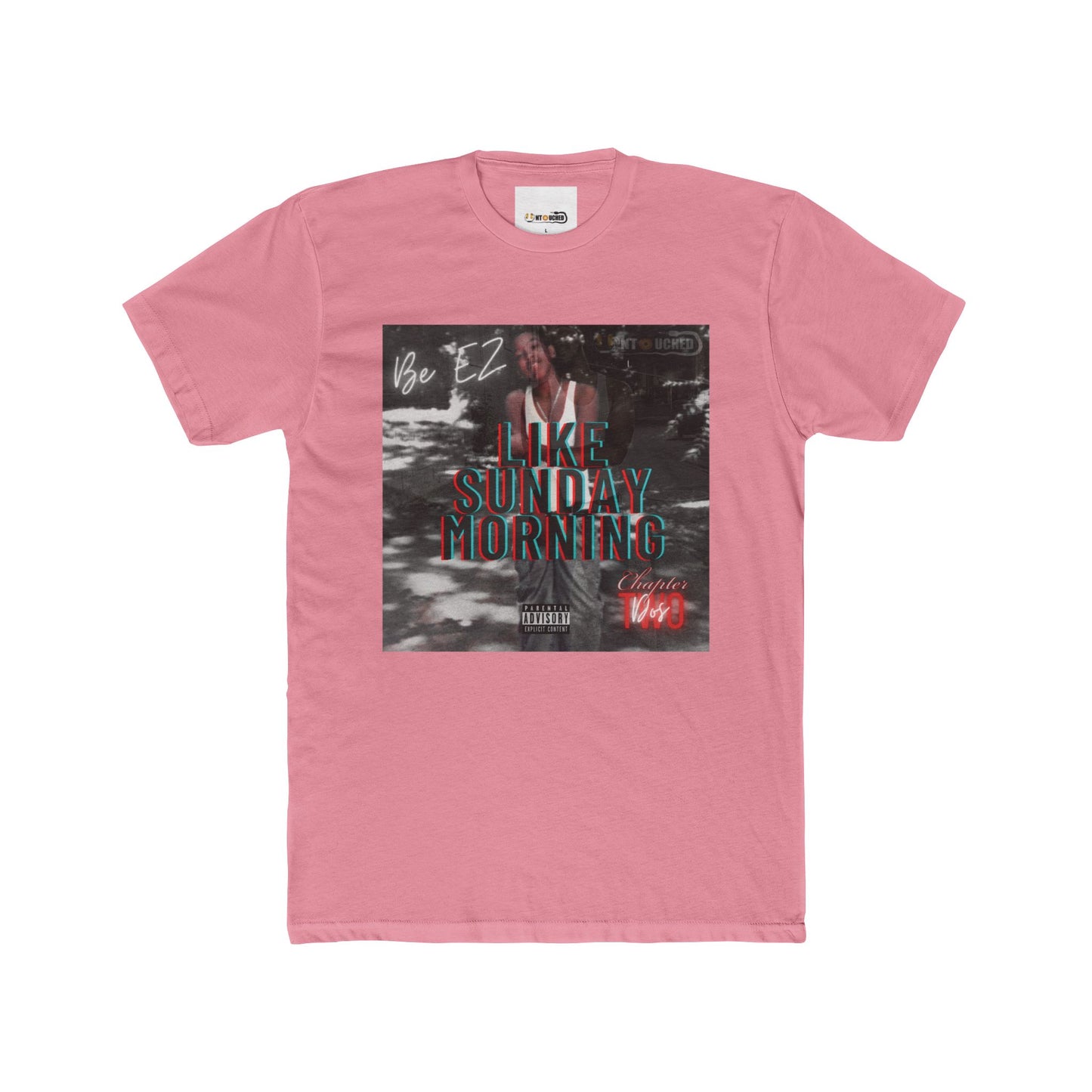 Cover Art Collection Unisex Cotton Crew Tee - 'Like Sunday Morning Part 2' Graphic T-Shirt