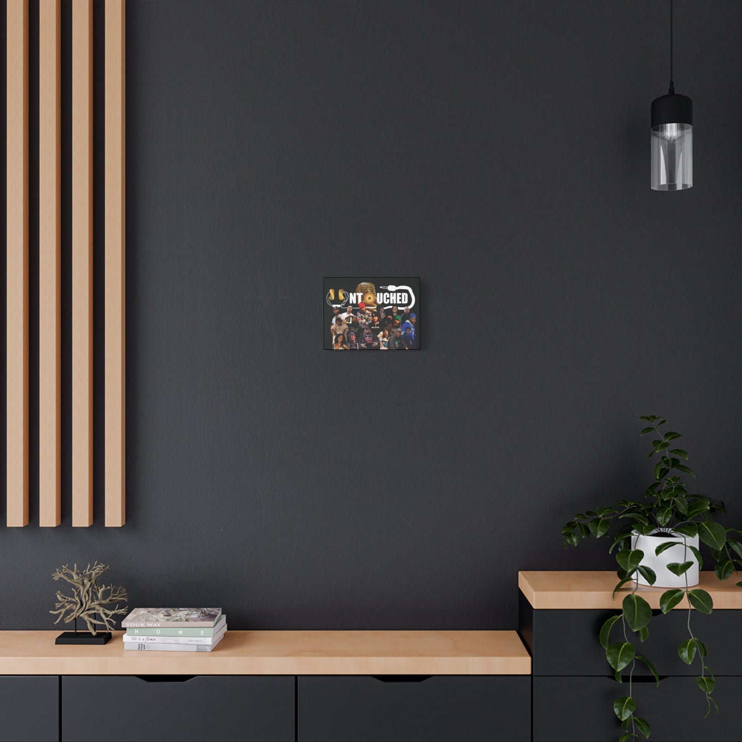 UNTOUCHED Live Music Canvas Art - Stretched Wall Decor for Music Lovers