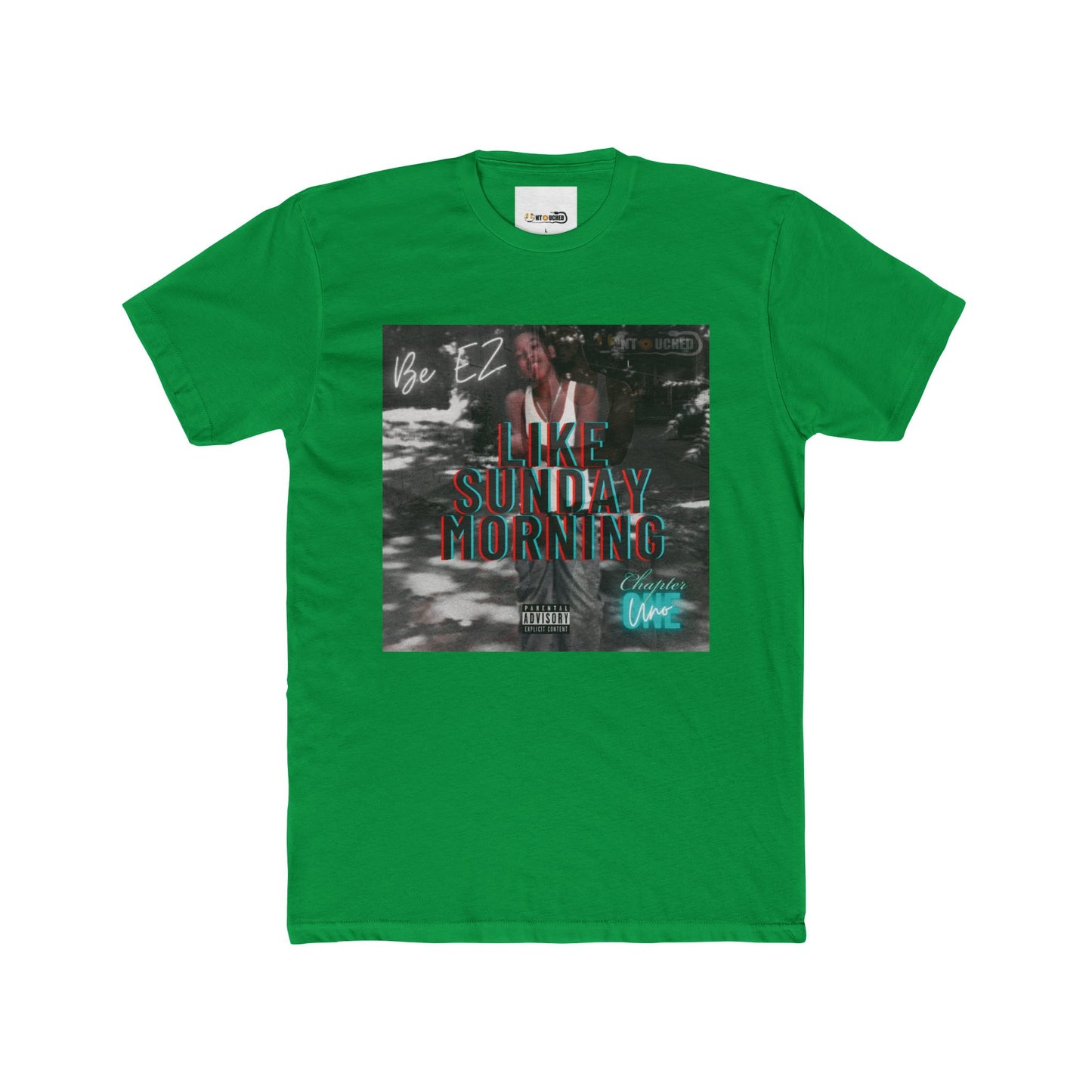 Cover Art Collection Unisex Cotton Crew Tee - 'Like Sunday Morning Part 1' Graphic T-Shirt