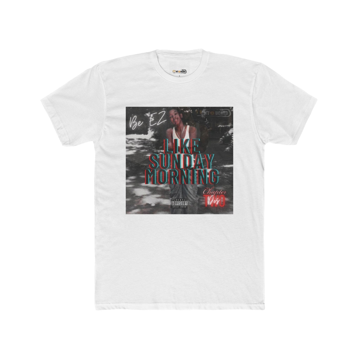 Cover Art Collection Unisex Cotton Crew Tee - 'Like Sunday Morning Part 2' Graphic T-Shirt